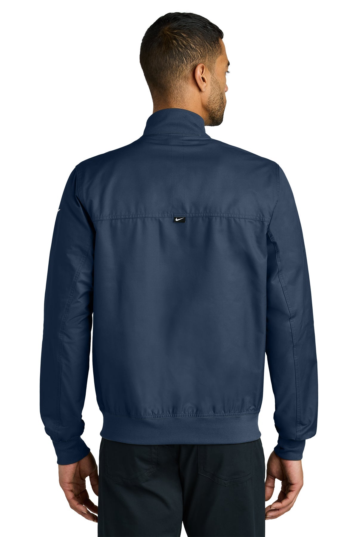 Nike Bomber Custom Jackets, Midnight Navy [River Valley School]