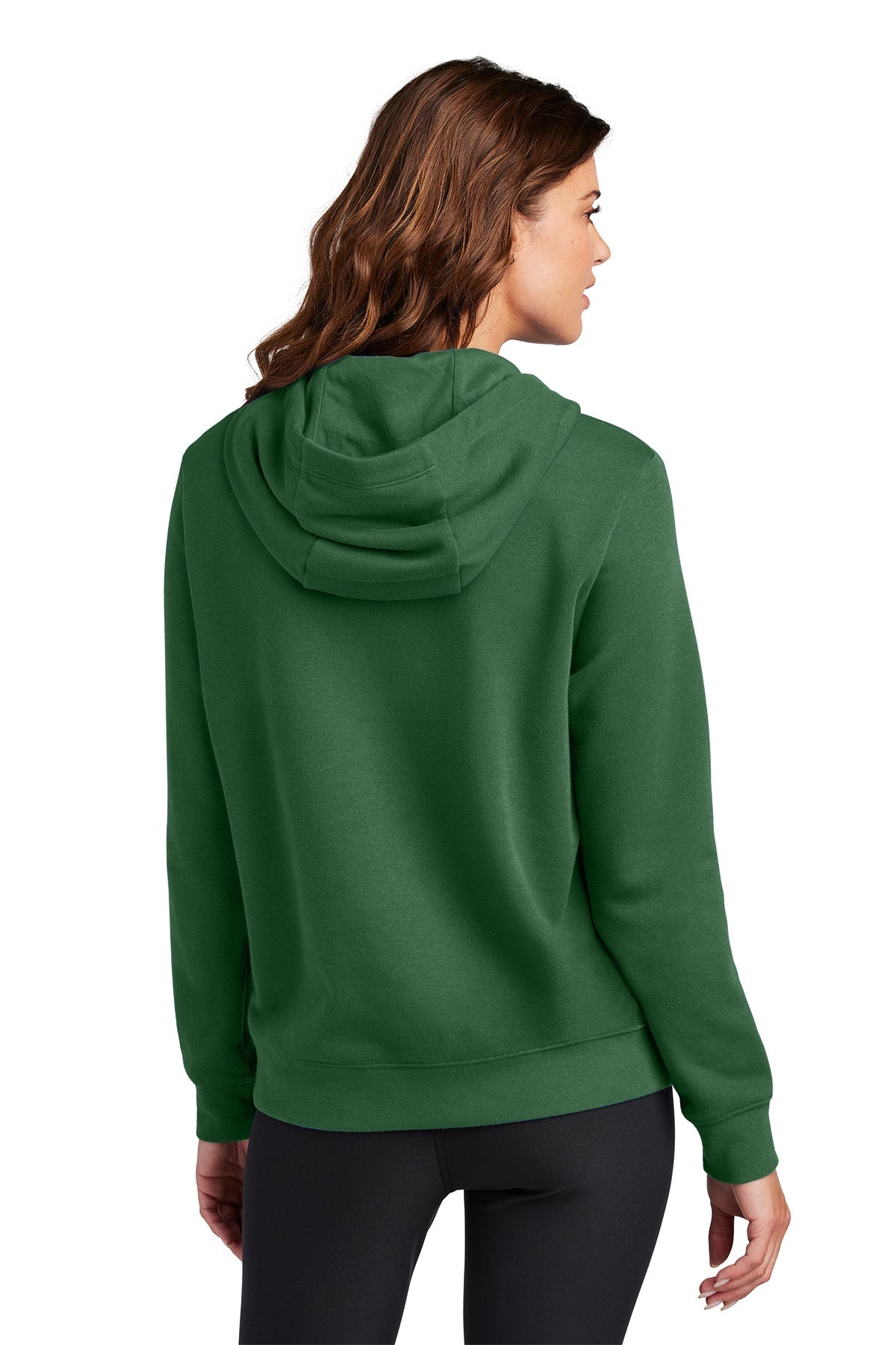 Nike Ladies Club Fleece Pullover Custom Hoodies, Gorge Green