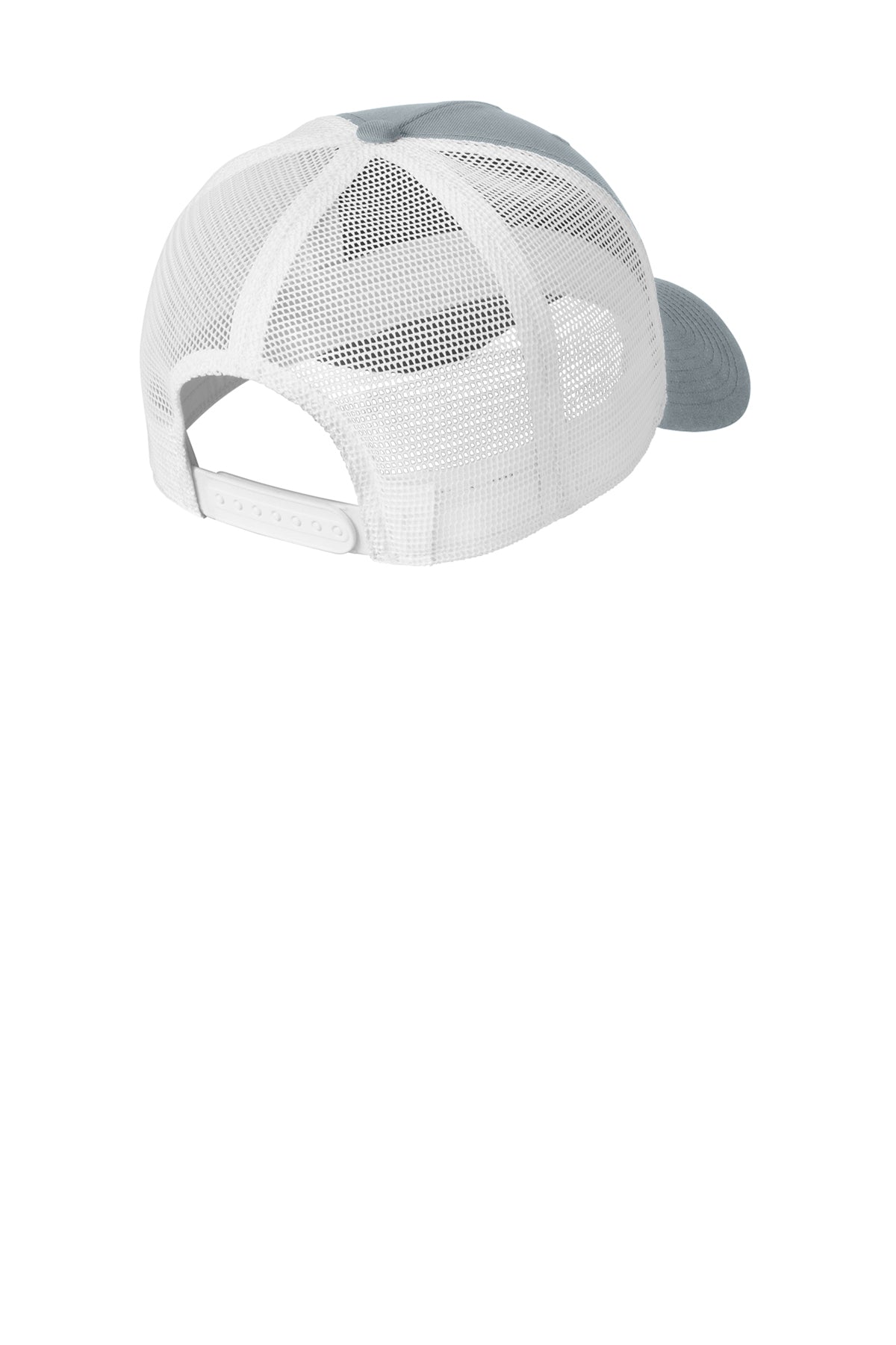 Nike Snapback Mesh Trucker Custom Caps, Cool Grey / White [540 Social]