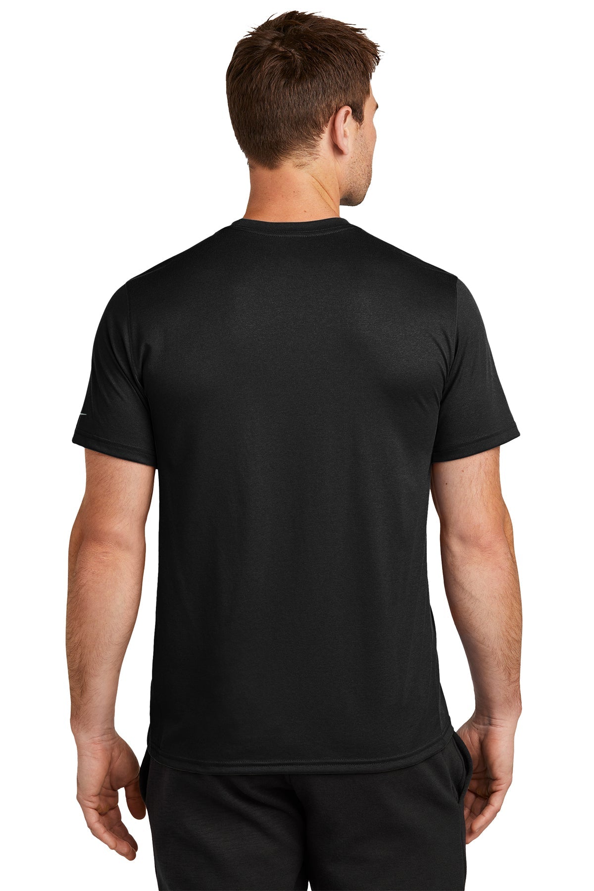 Nike Swoosh Sleeve rLegend Customized Tee's, Black [Zura Bio]