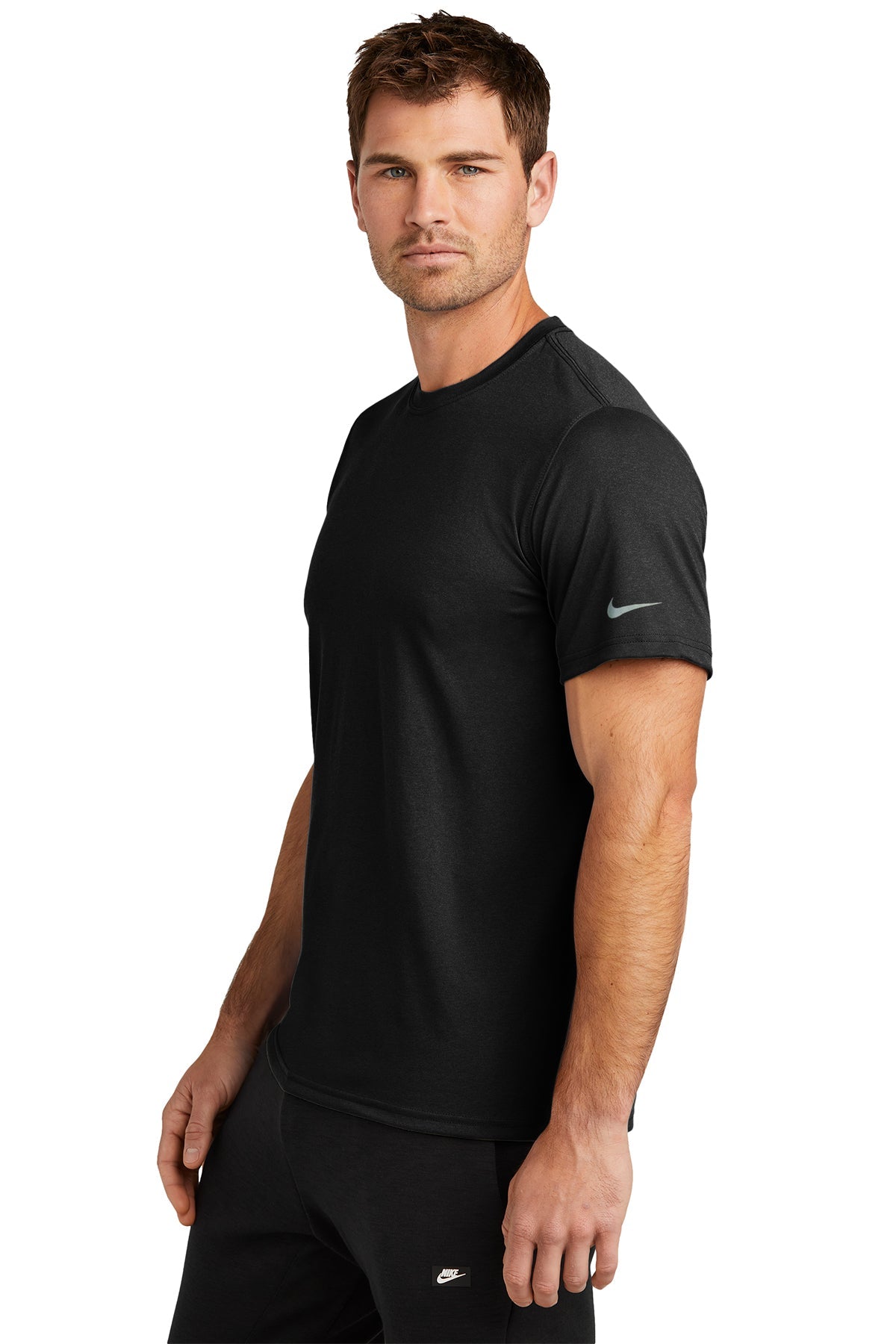 Nike Swoosh Sleeve rLegend Customized Tee's, Black [Zura Bio]