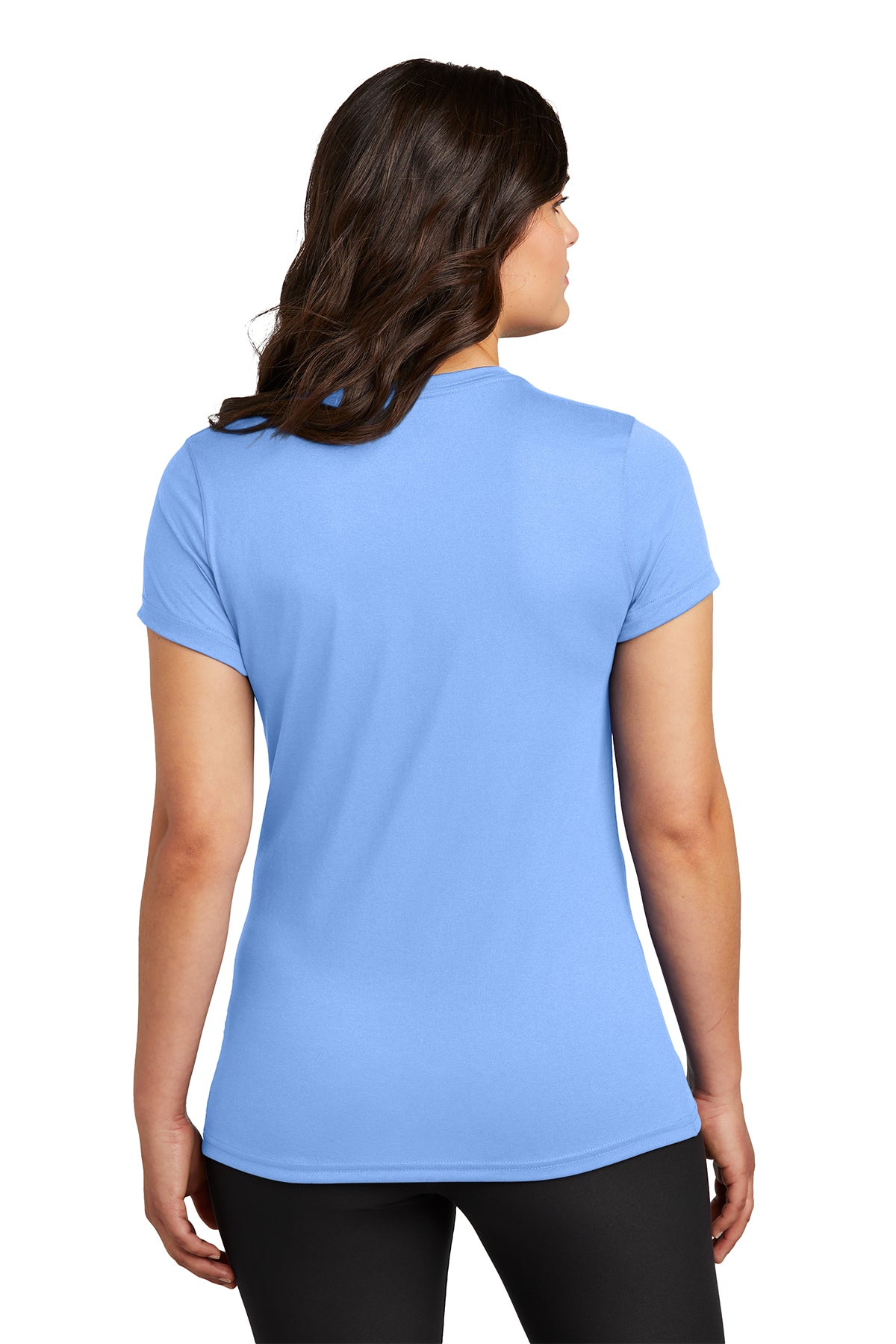 Nike Ladies Swoosh Sleeve rLegend Customized Tee's, Valor Blue [Horizontal]