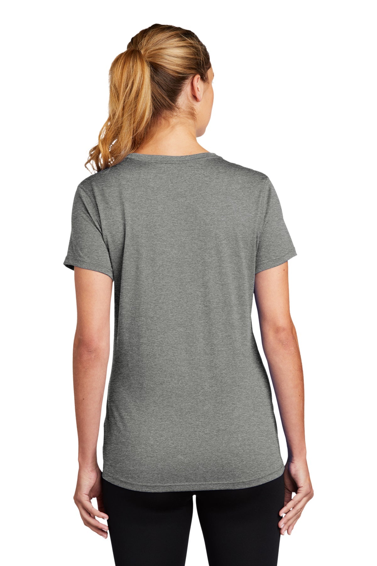Nike Ladies Team rLegend Customized Tee's, Carbon Heather [Matos Builders]