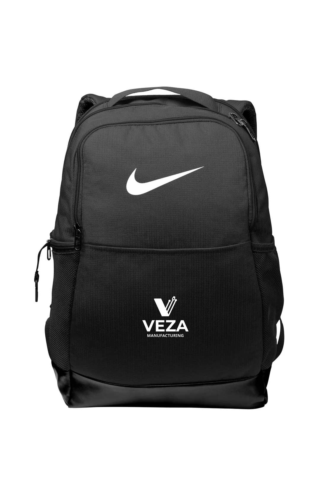 Nike Brasilia Medium Backpack, Black [Veza Manufacturing]