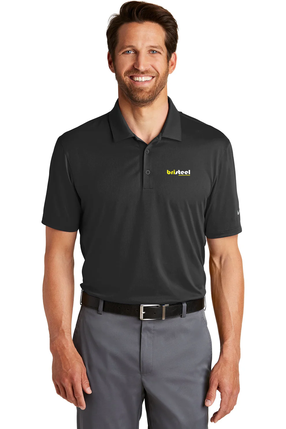 Nike Dri-FIT Legacy Polo, Black [Bri-Steel Manufacturing]