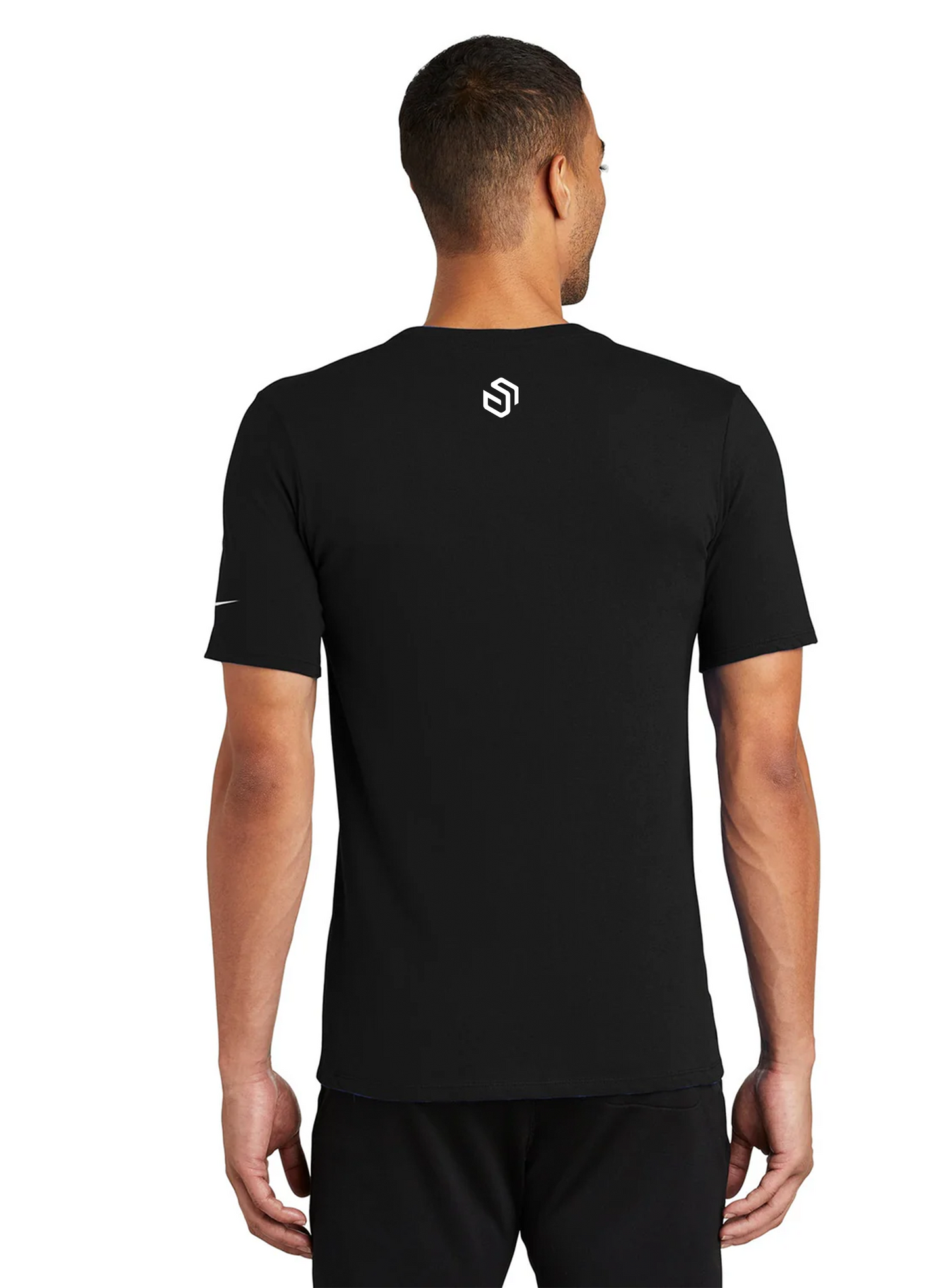 Nike DriFIT Cotton Poly Tee, Black [stakedotlink Ltd.]