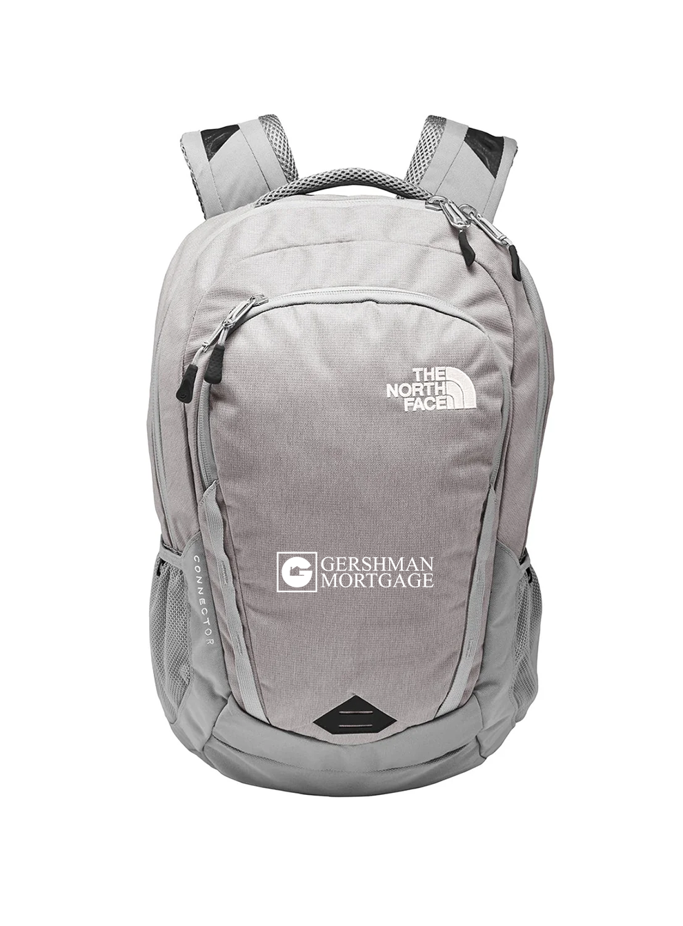 North Face Connector Backpack, Mid Grey Dark Heather/ Mid Grey [Gershman Mortgage]