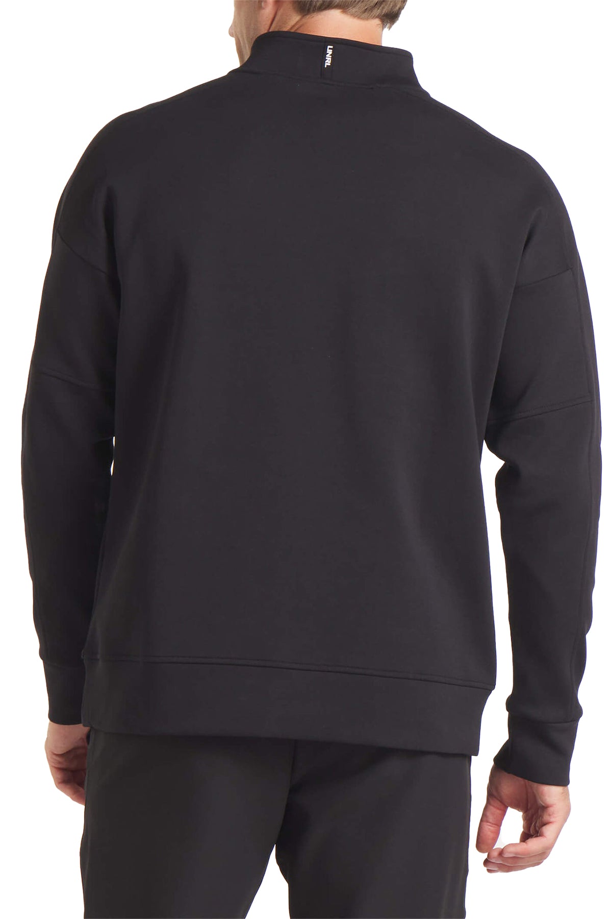 UNRL Outbound Custom Quarter Zips, Black