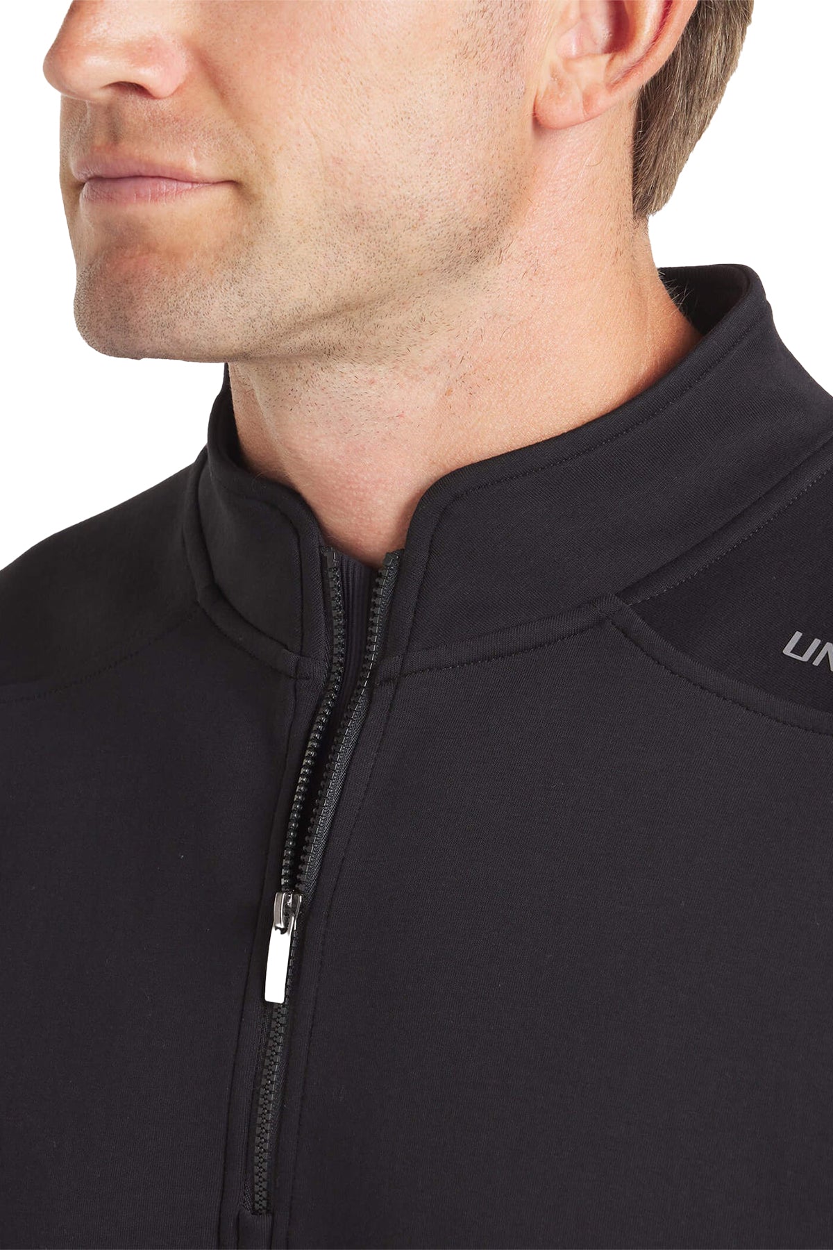 UNRL Outbound Custom Quarter Zips, Black