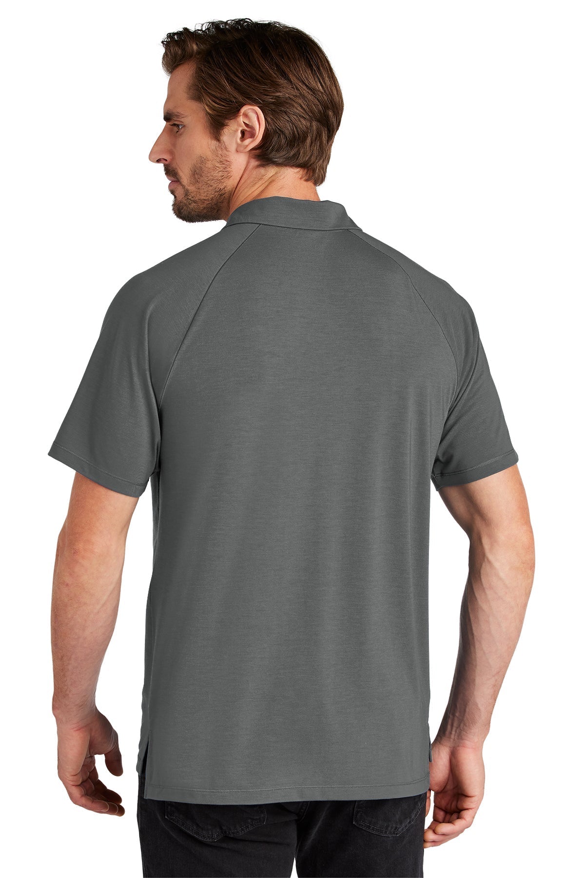 OGIO Motion Custom Polos, Tarmac Grey [Milford Mining Company Utah]
