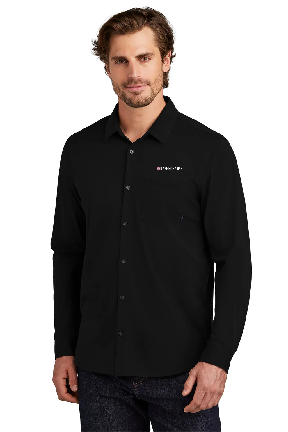 OGIO Extend Button Downs, Blacktop [Lake Erie Arms]