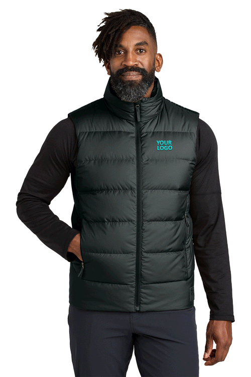 Outdoor Research Womens Coldsnap Hooded Down Custom Vests, Black