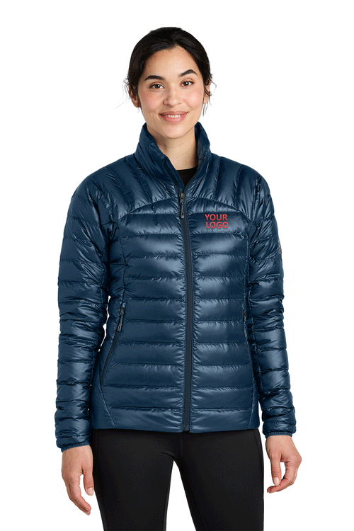 Outdoor Research 800 Tech Down Custom Jackets, Naval Blue