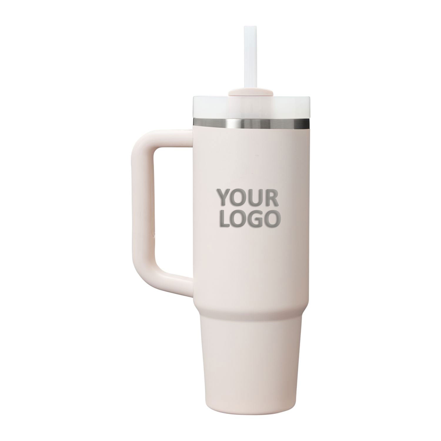 Stanley Quencher FlowState Custom Tumblers 30 oz, Rose Quartz [Troop 243]