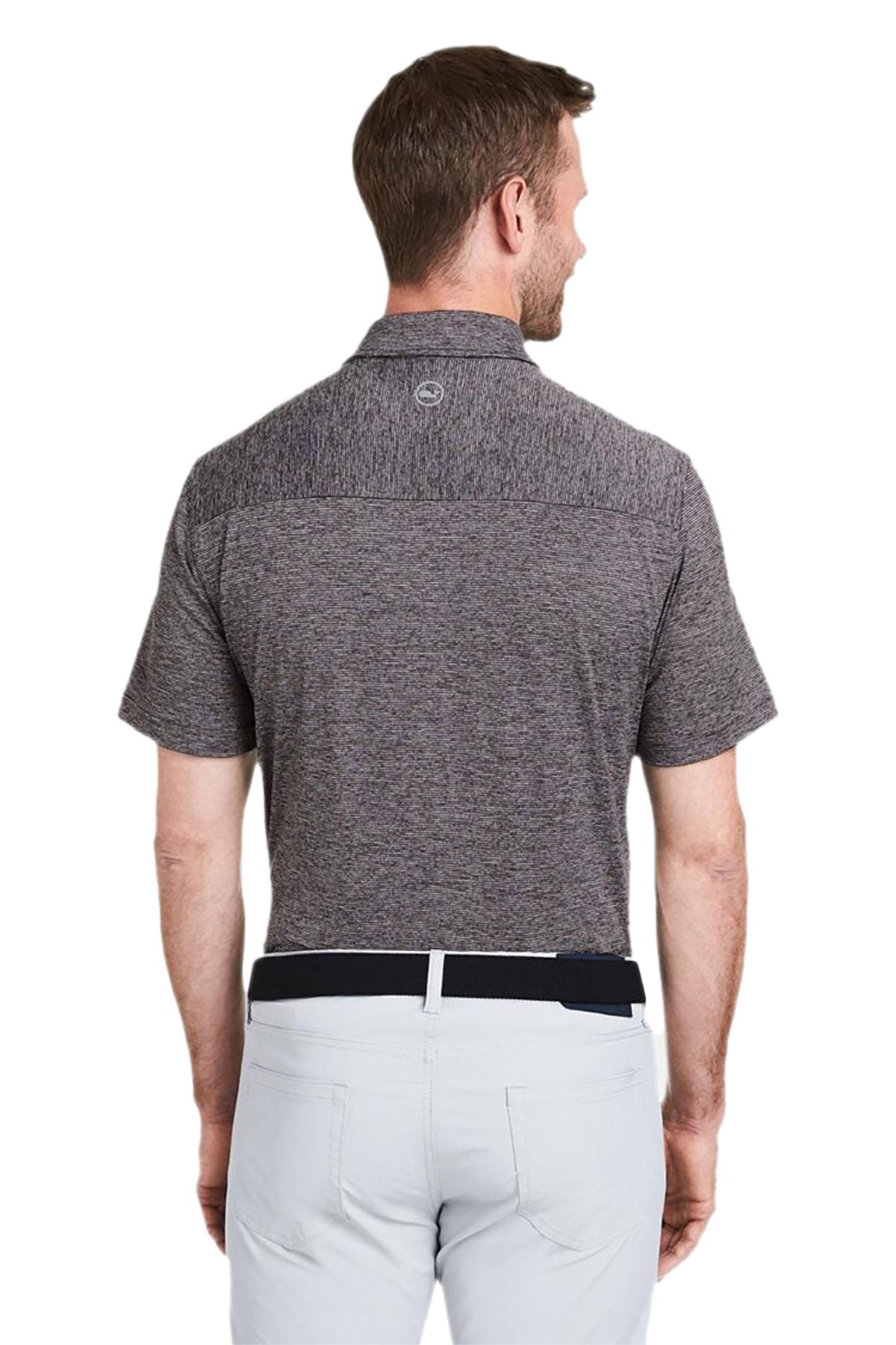 Vineyard Vines Custom Mens Destin Stripe Sankaty Short-Sleeve Polos, Evening Sky