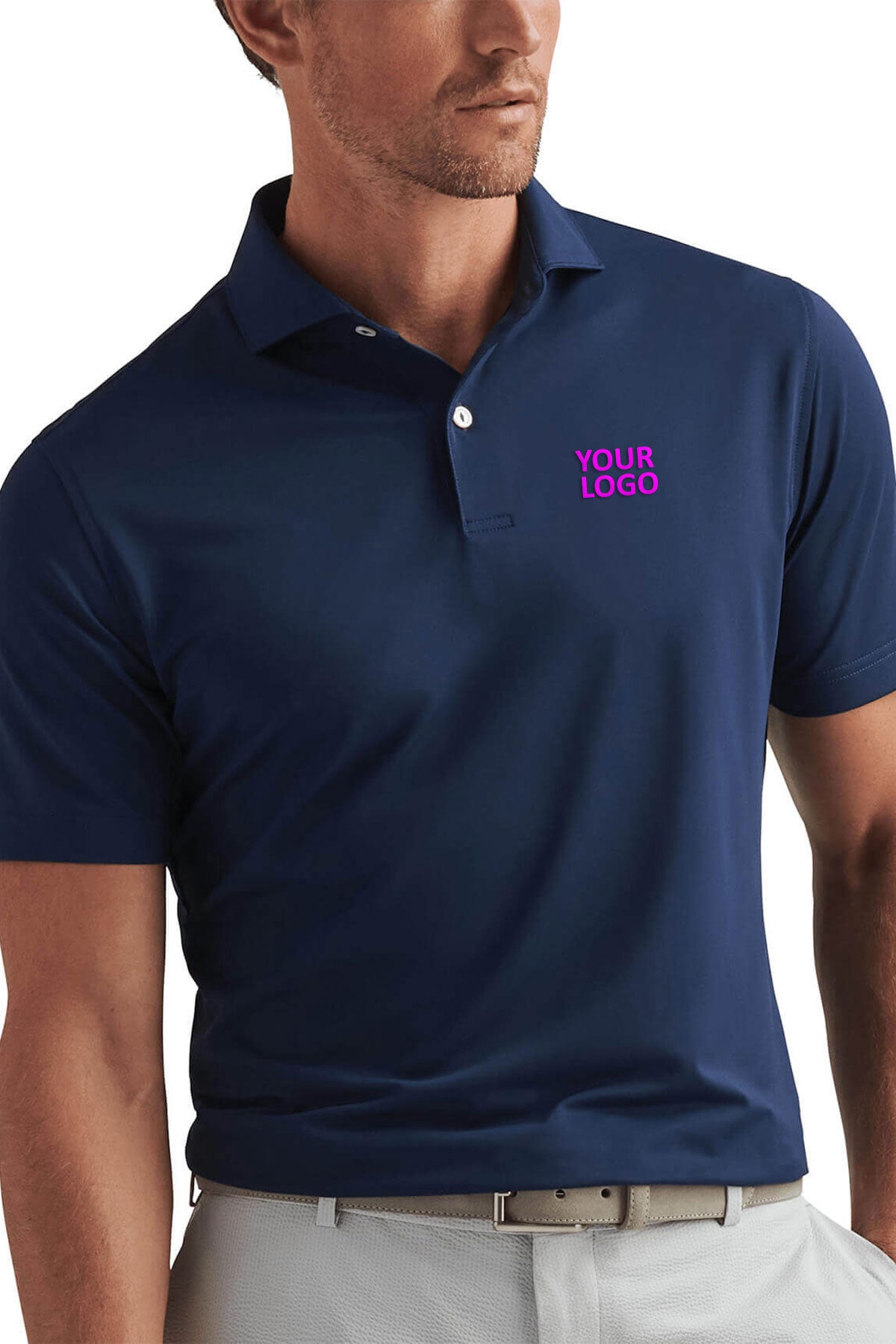 Custom Peter Millar ME0XK50E Navy