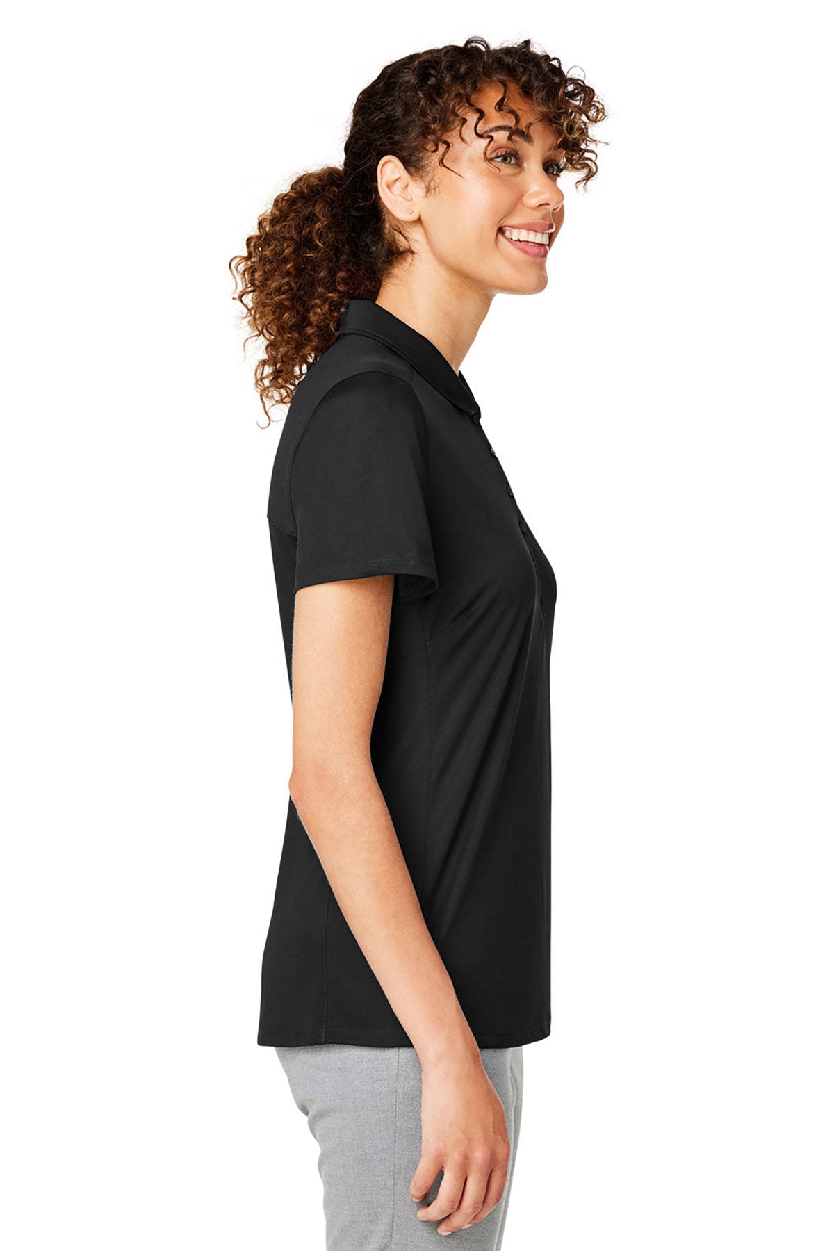 Custom Puma Ladies Gamer Golf Polo, Puma Black