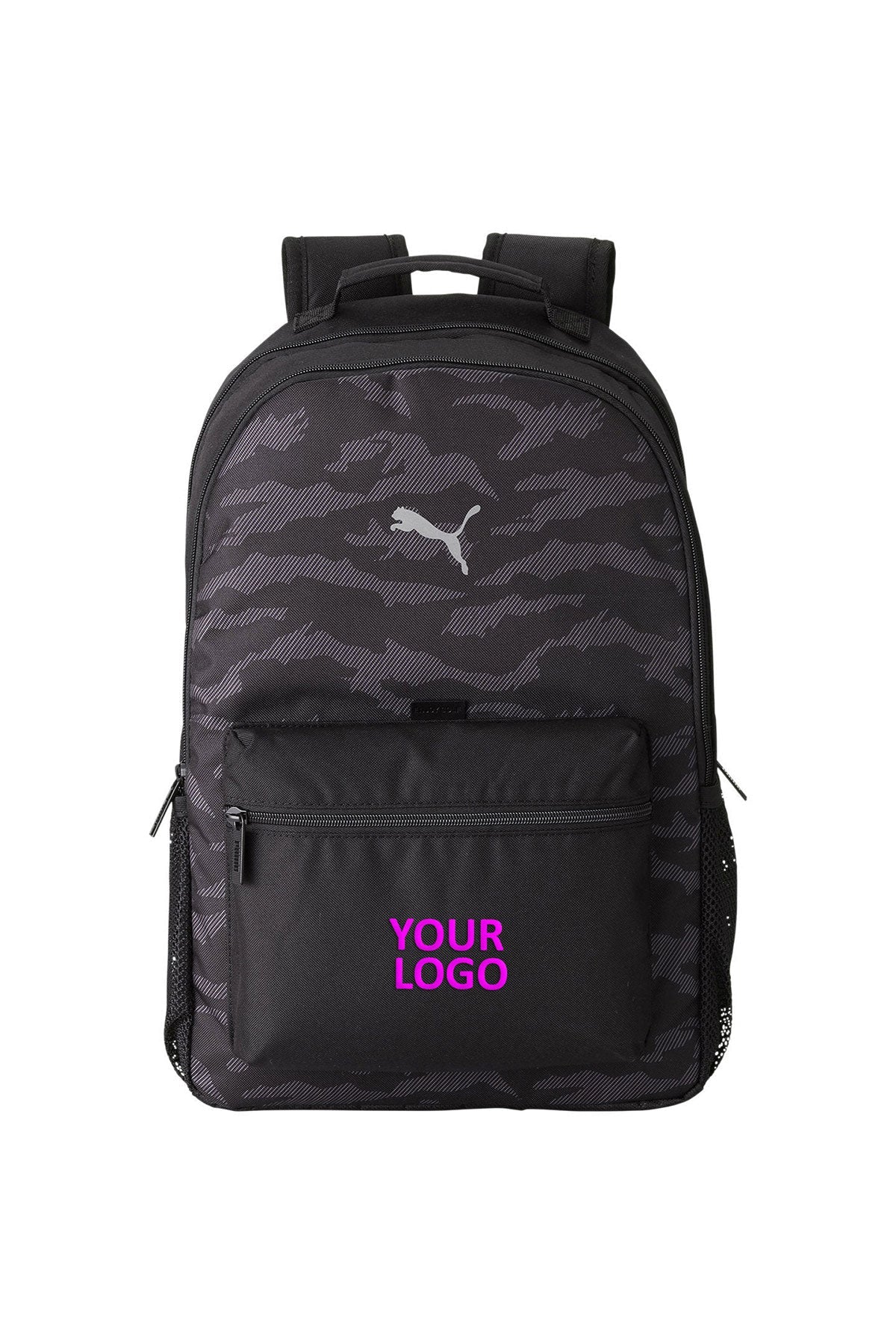 Custom Puma Camo Backpack, Puma Black