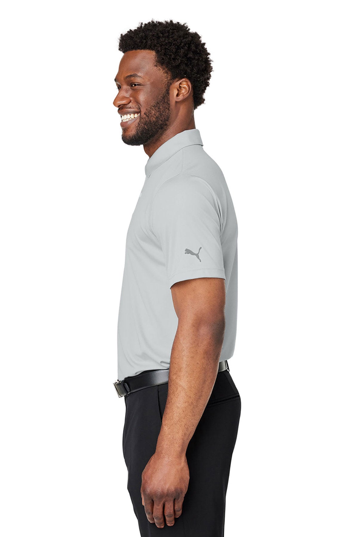Custom Puma Men's Gamer Golf Polo, High Rise