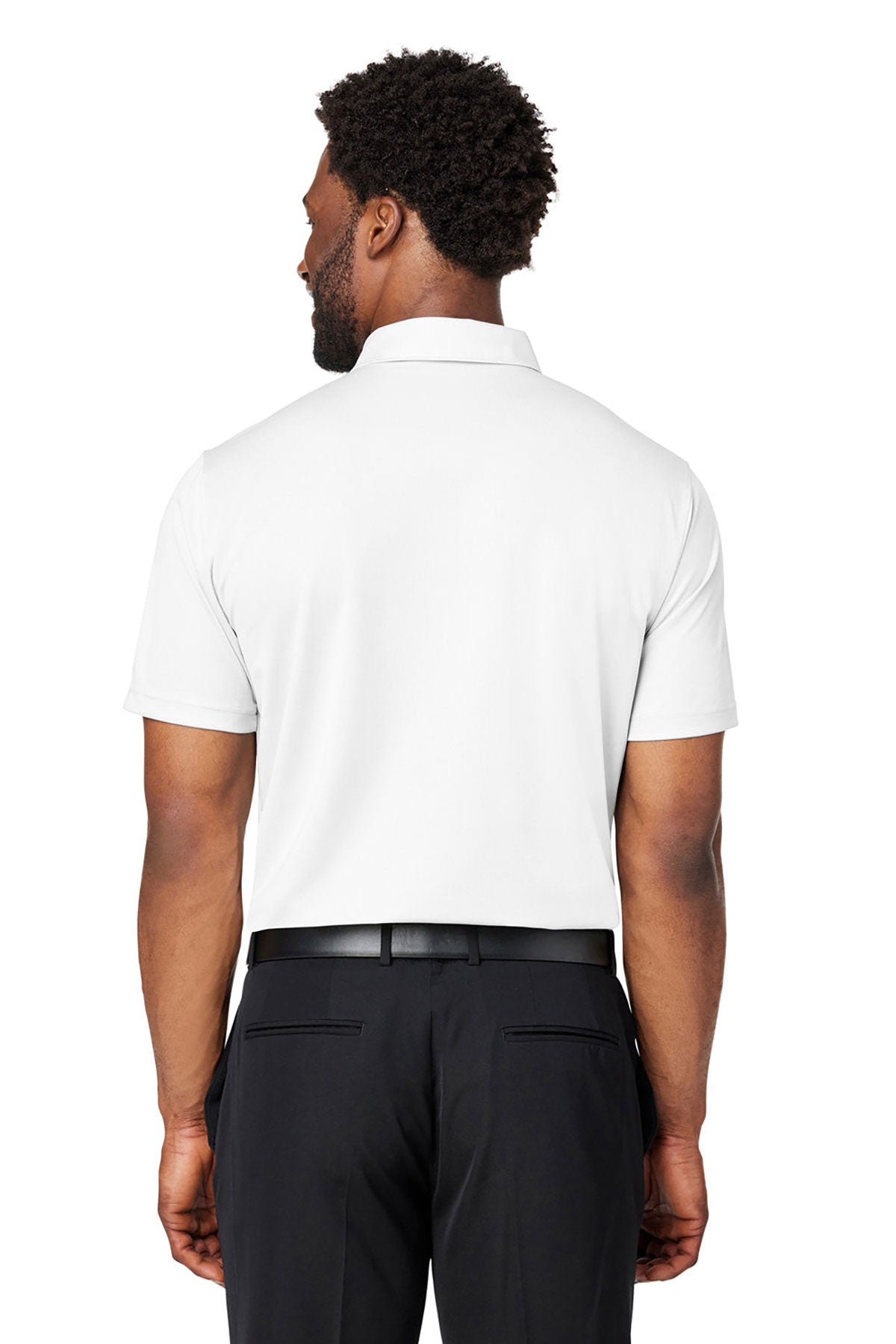 Custom Puma Men's Gamer Golf Polo, Bright White