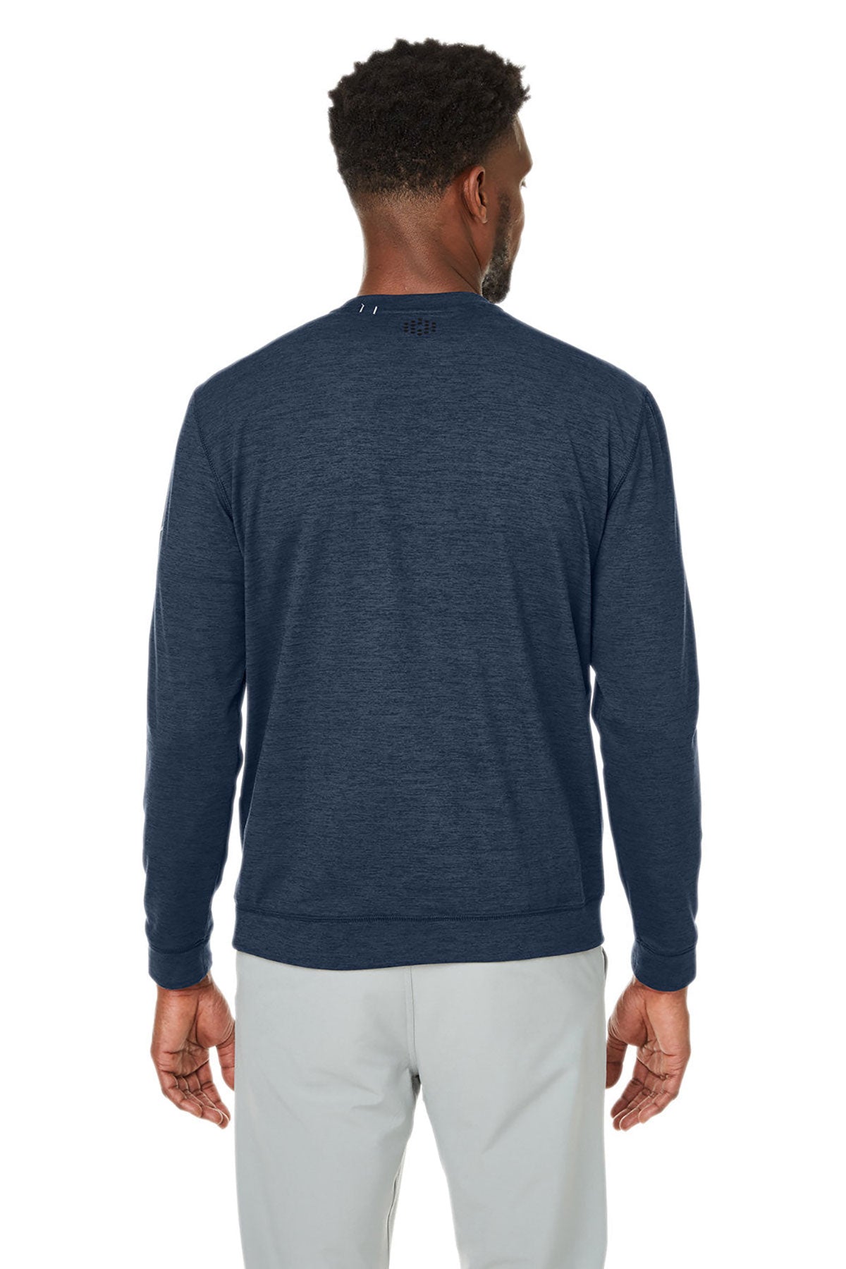 Custom Puma Men's Cloudspun Crew, Navy Blazer