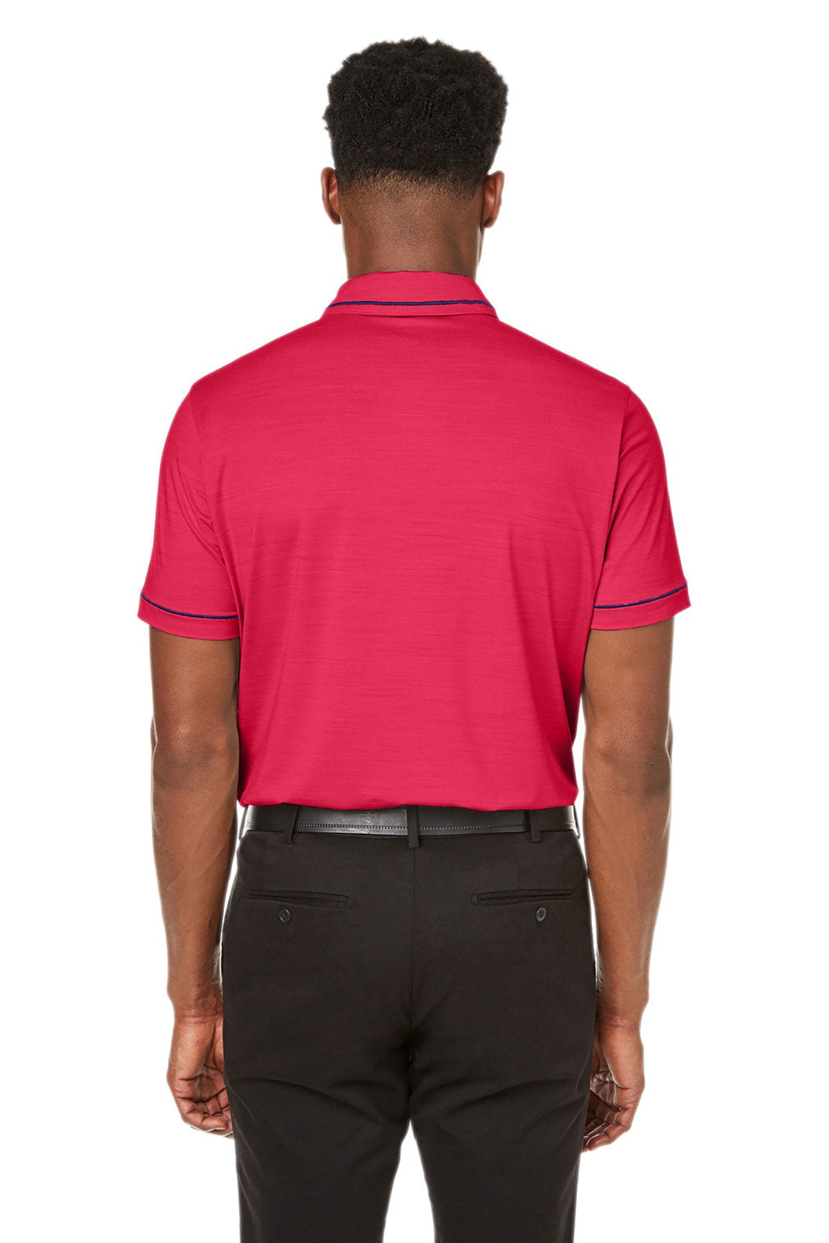 Custom Puma Men's Cloudspun Monarch Polo, Teabry Heather