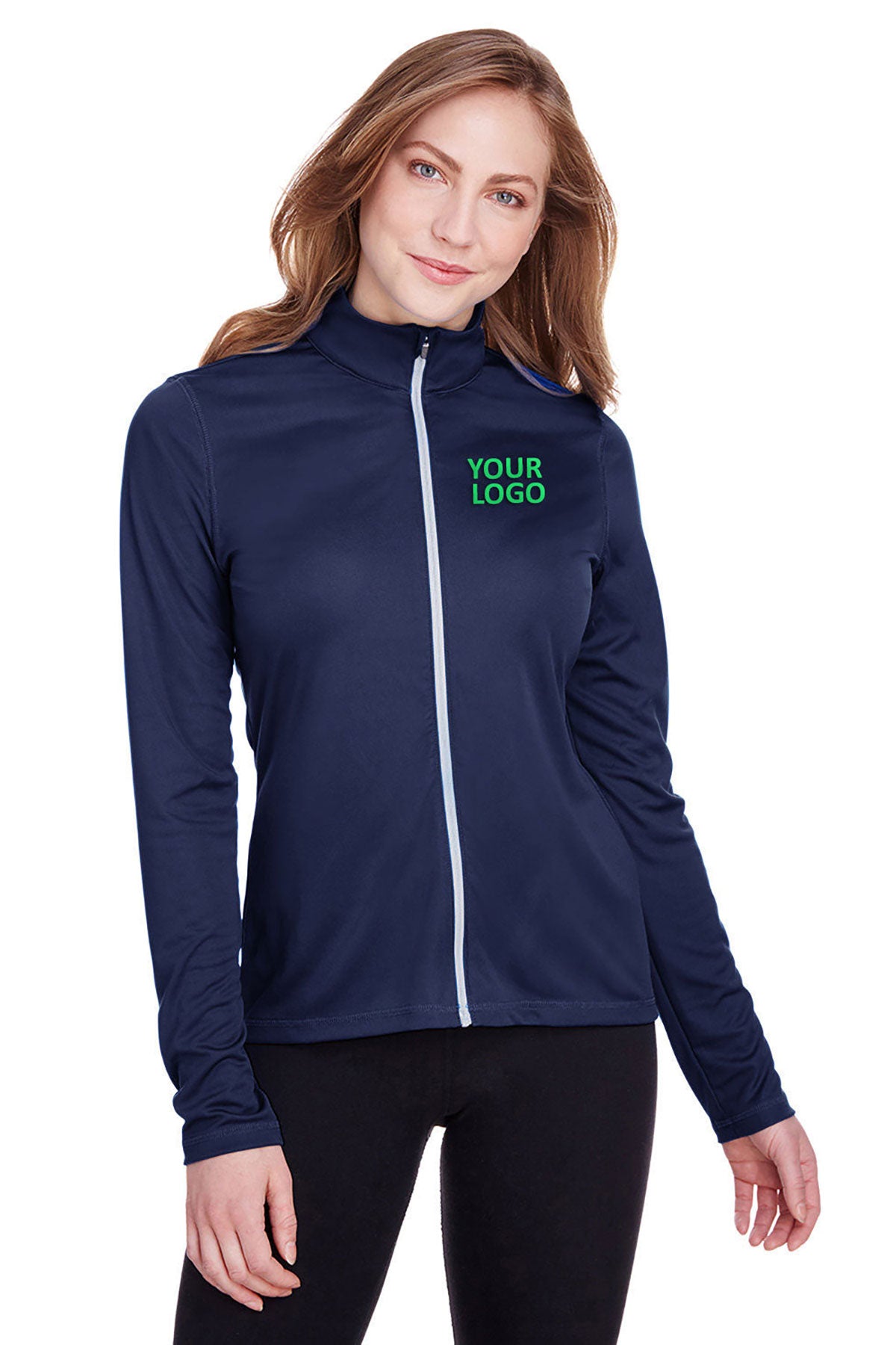 Puma Golf Ladies Icon Full-Zip, Peacoat