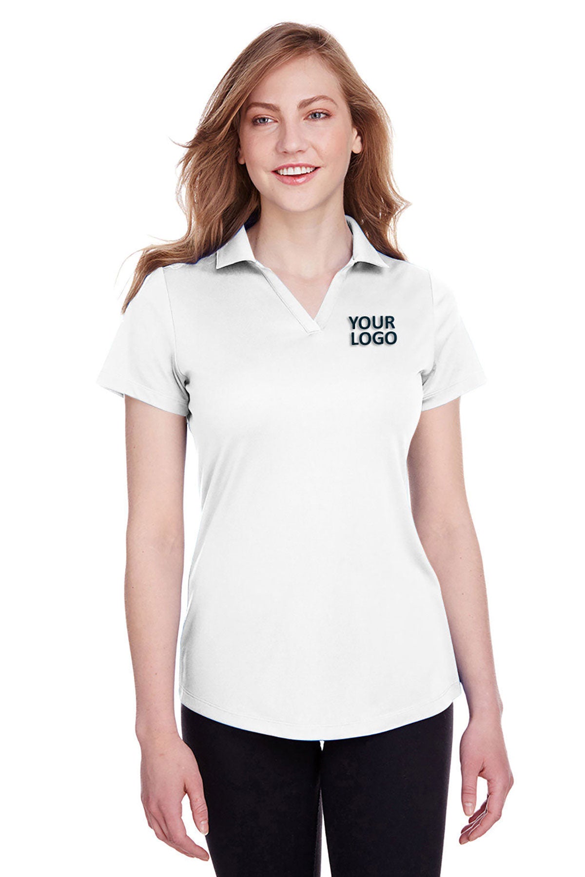 Puma Golf Ladies Icon Golf Polo, Bright White