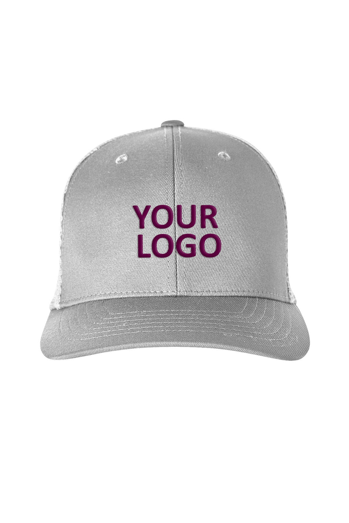 Puma Golf Adult 110 Snapback Trucker Cap, Quarry/ Brt Whit