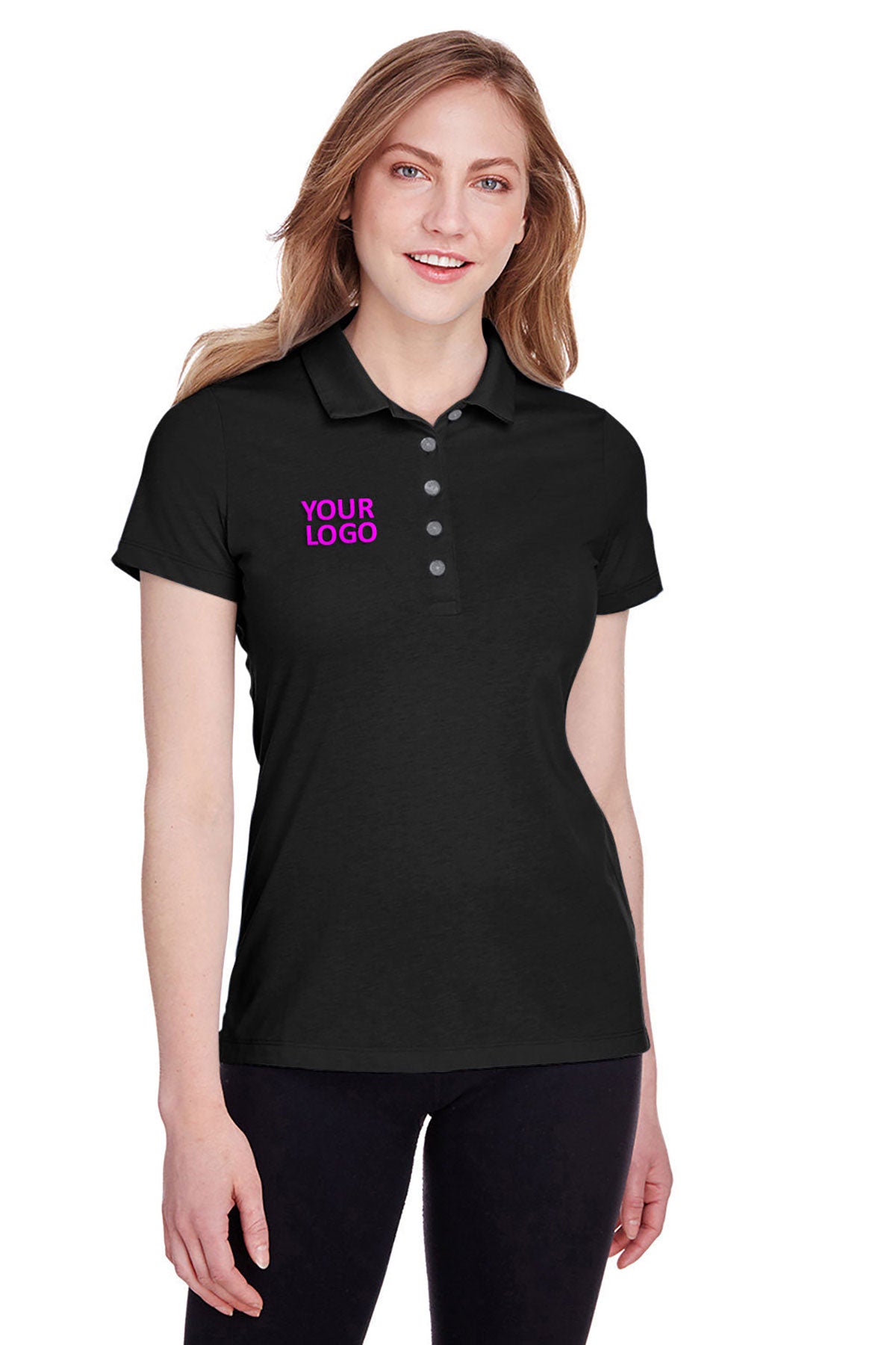Puma Golf Ladies Fusion Polo, Puma Black