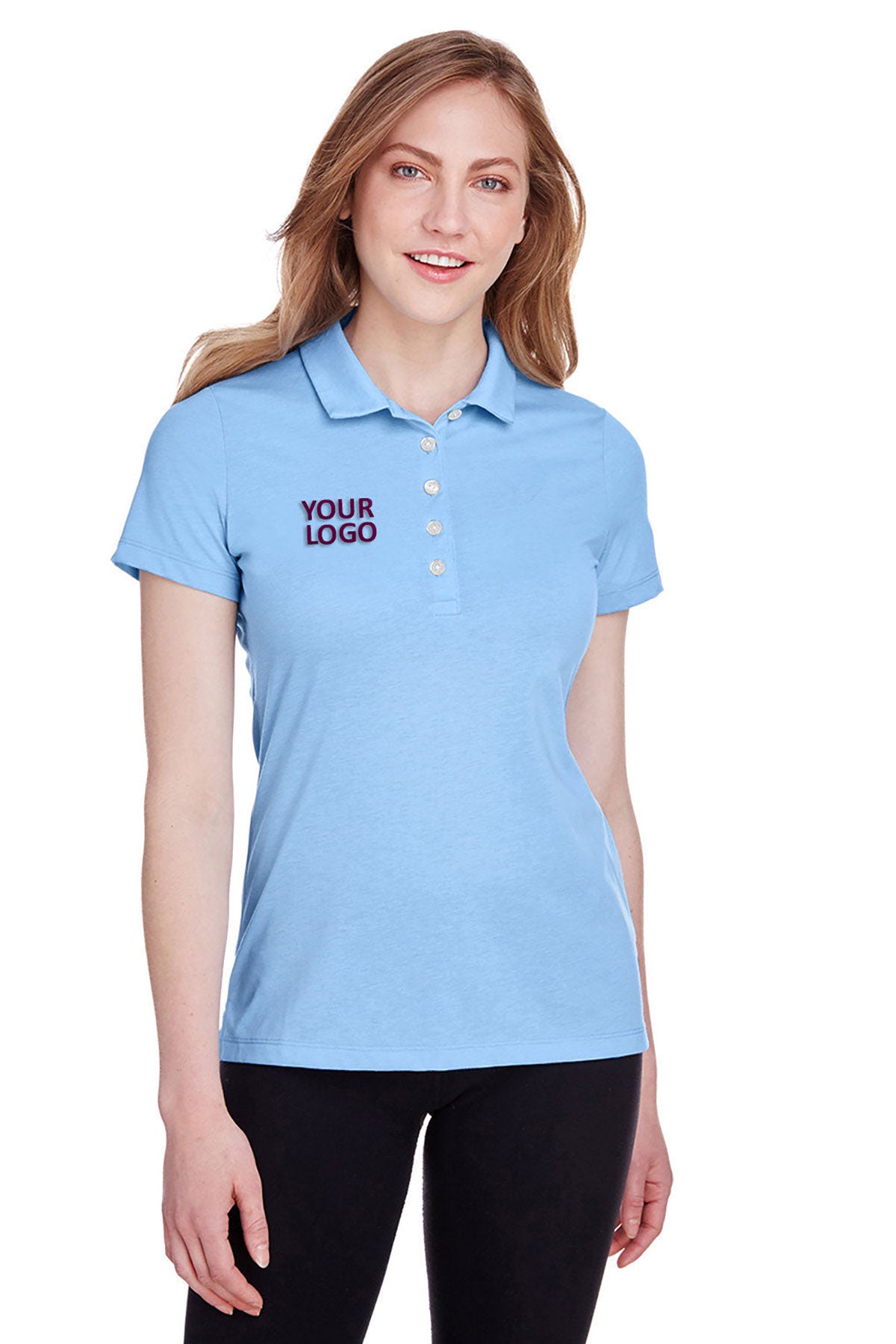 Puma Golf Ladies Fusion Polo, Blue Bell