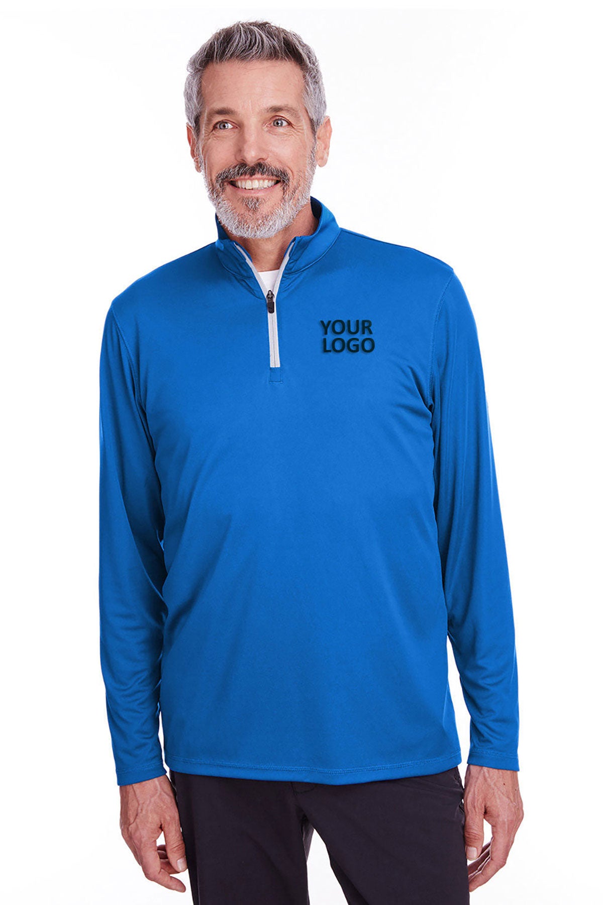 Puma Golf Men's Icon Quarter-Zip, Lapis Blue