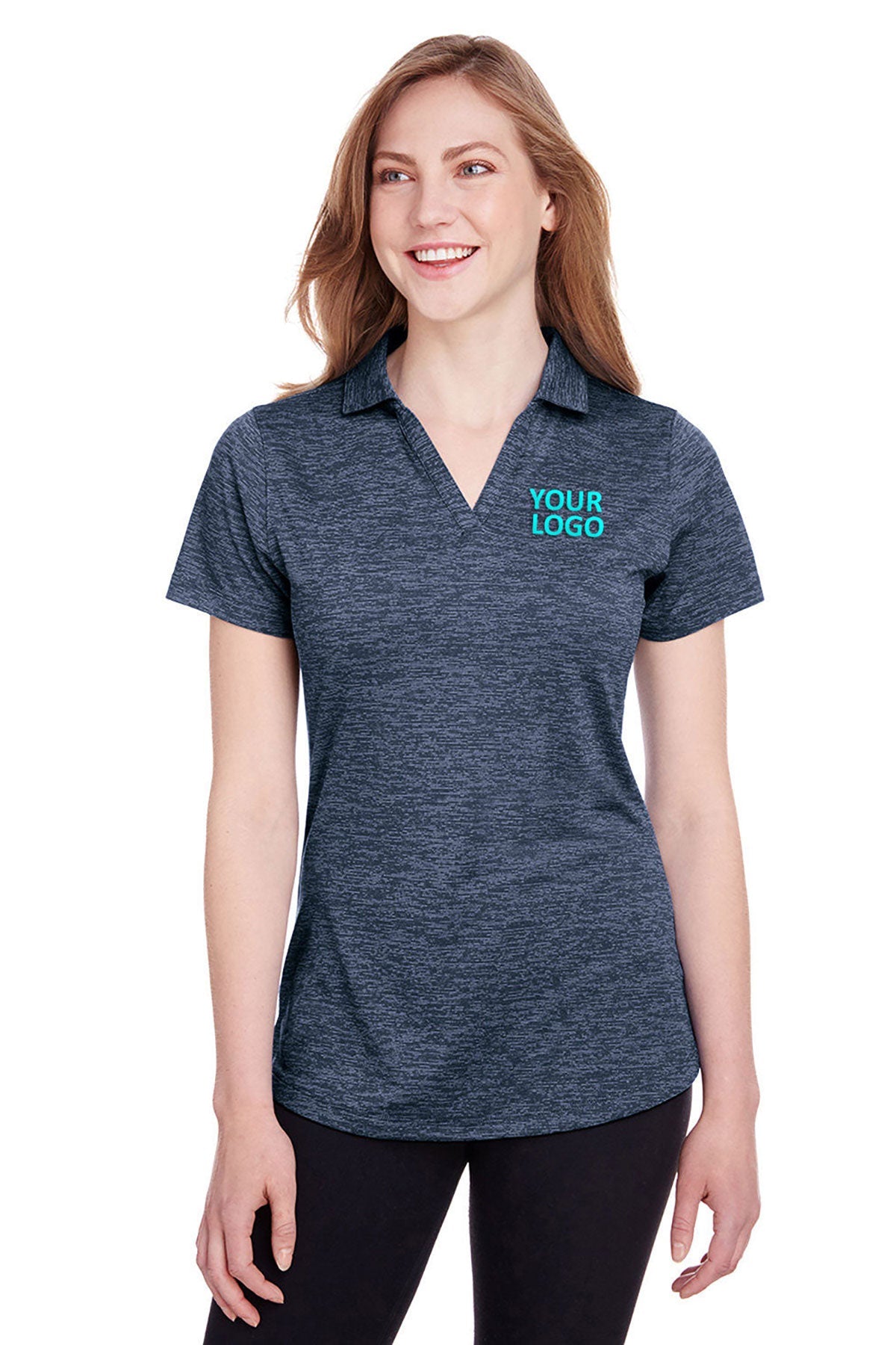 Puma Peacoat 596802 custom logo polo shirts