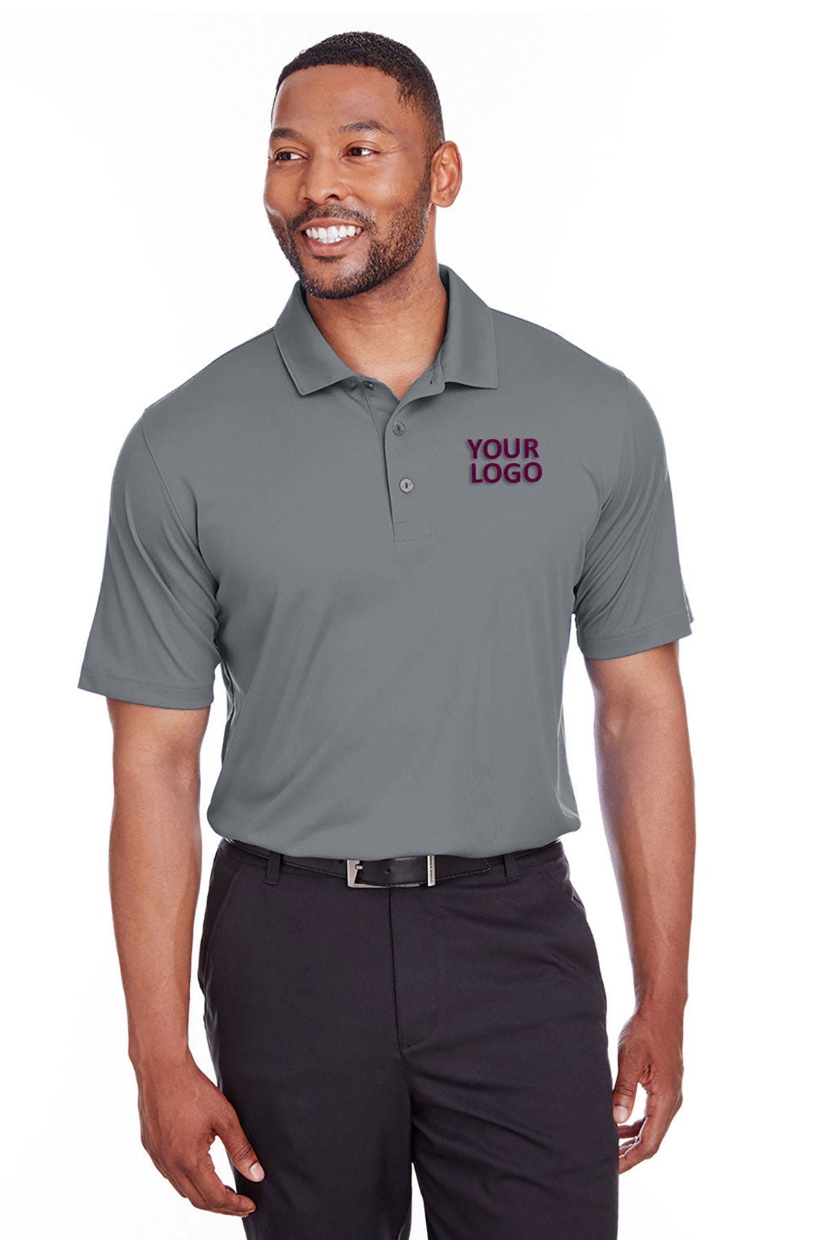 Puma Quiet Shade 596799 custom dri fit polo shirts