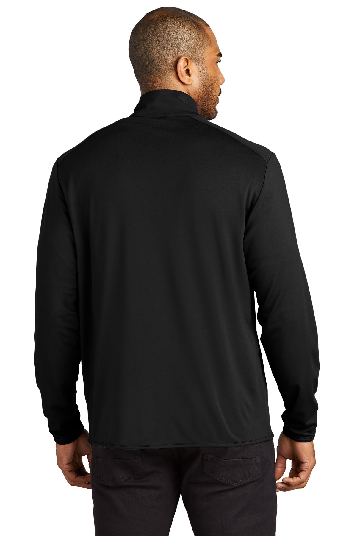 Port Authority Accord Stretch Custom Fleece Full-Zips, Black
