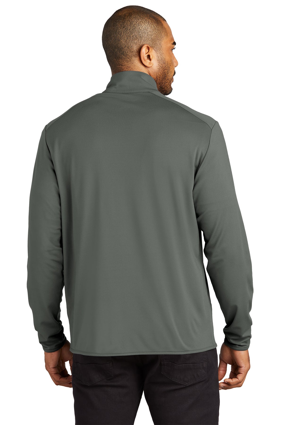 Port Authority Accord Stretch Custom Fleece Full-Zips, Pewter