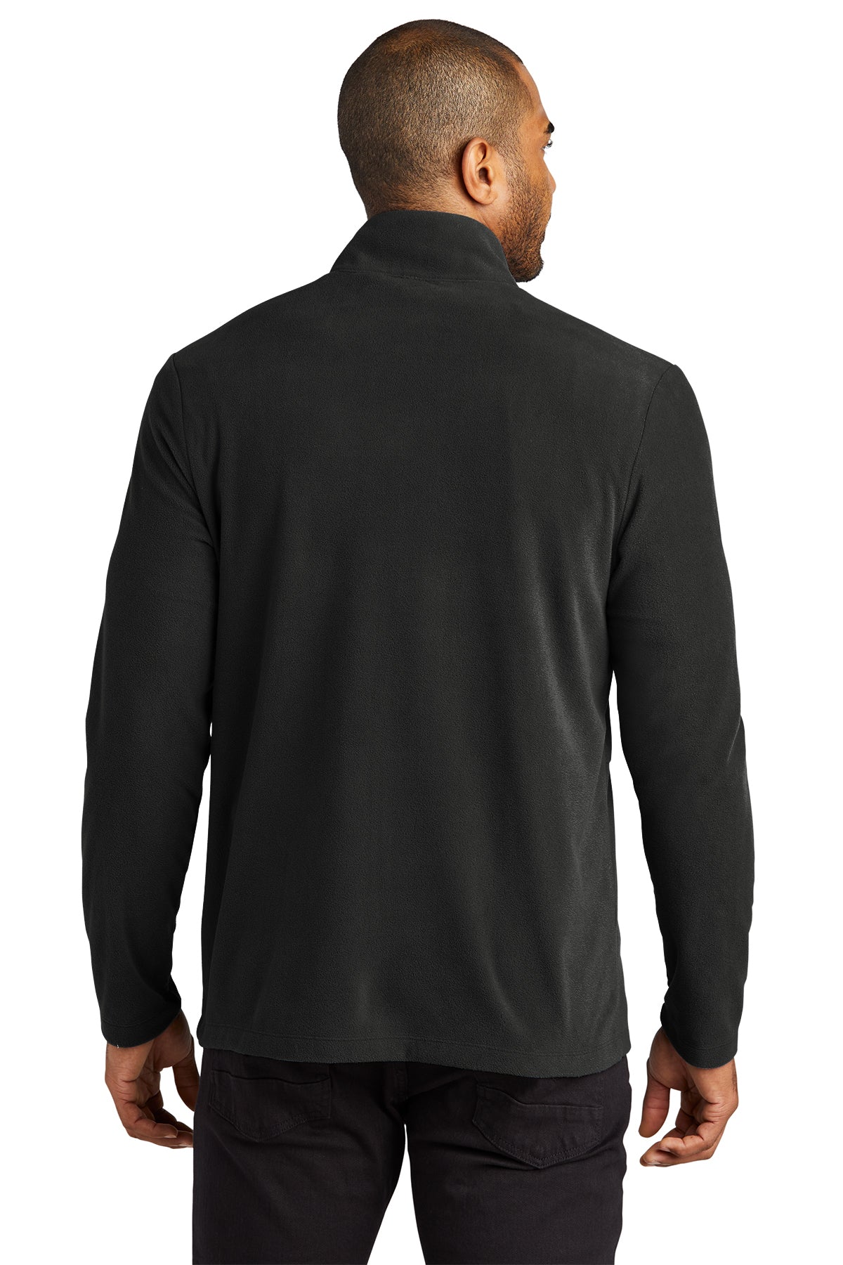 Port Authority Accord Microfleece Custom Jackets, Black