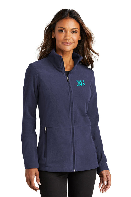 Port Authority Accord Microfleece Custom Jackets, Navy