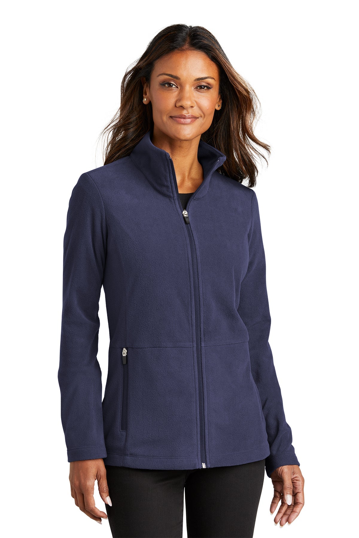 Port Authority Womens Accord Microfleece Custom Jackets, Navy