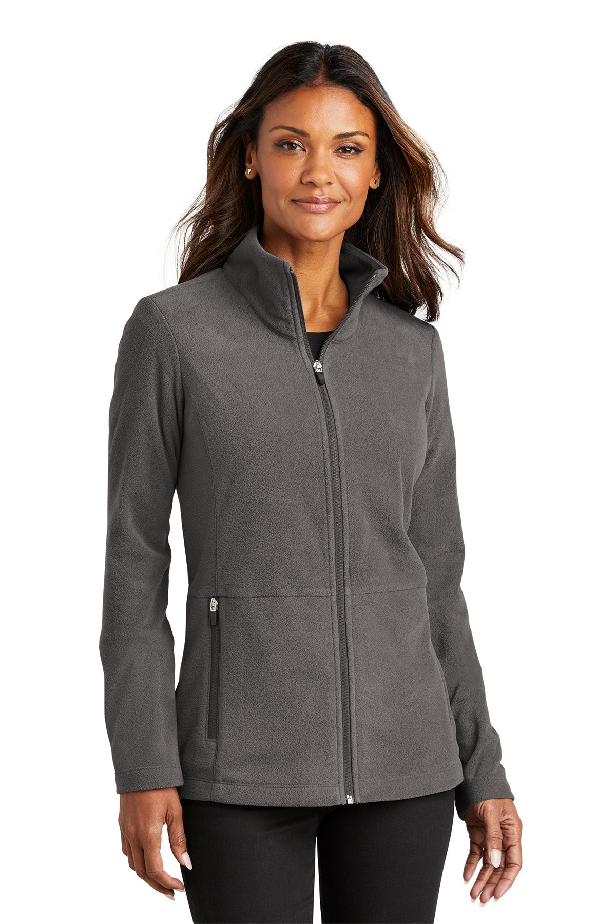 Port Authority Pewter L151 company logo jackets
