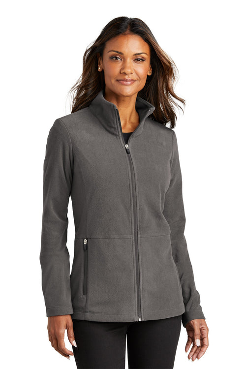 Port Authority Accord Microfleece Custom Jackets, Pewter