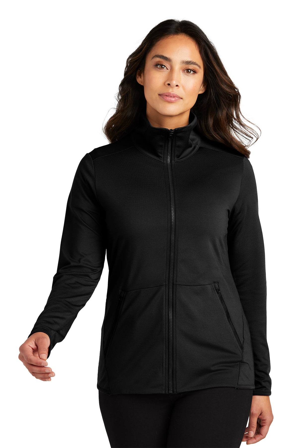 Port Authority Black LK595 company embroidered jackets