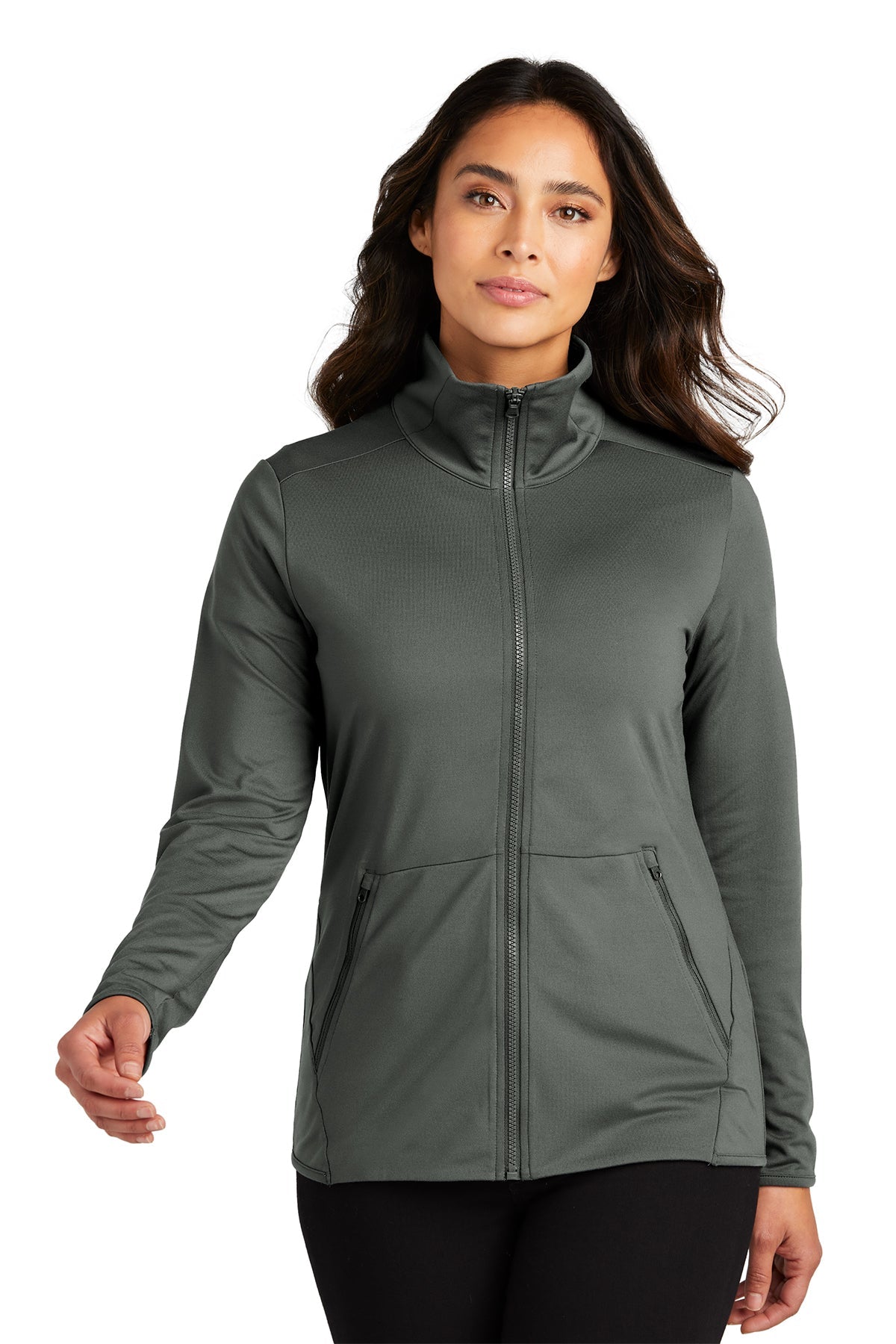 Port Authority Pewter LK595 company jackets with logo