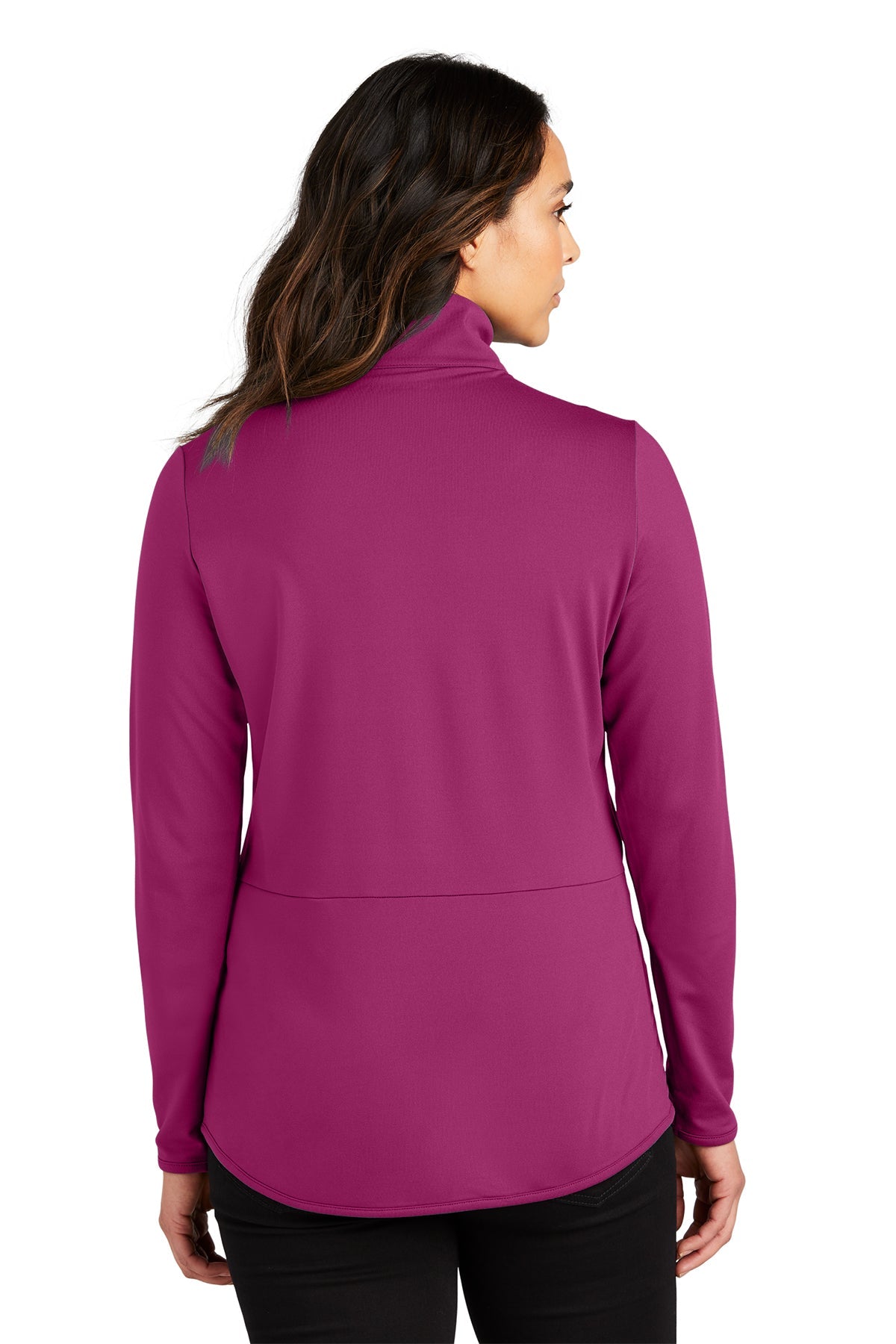 Port Authority Womens Accord Stretch Fleece Custom Full-Zips, Wine