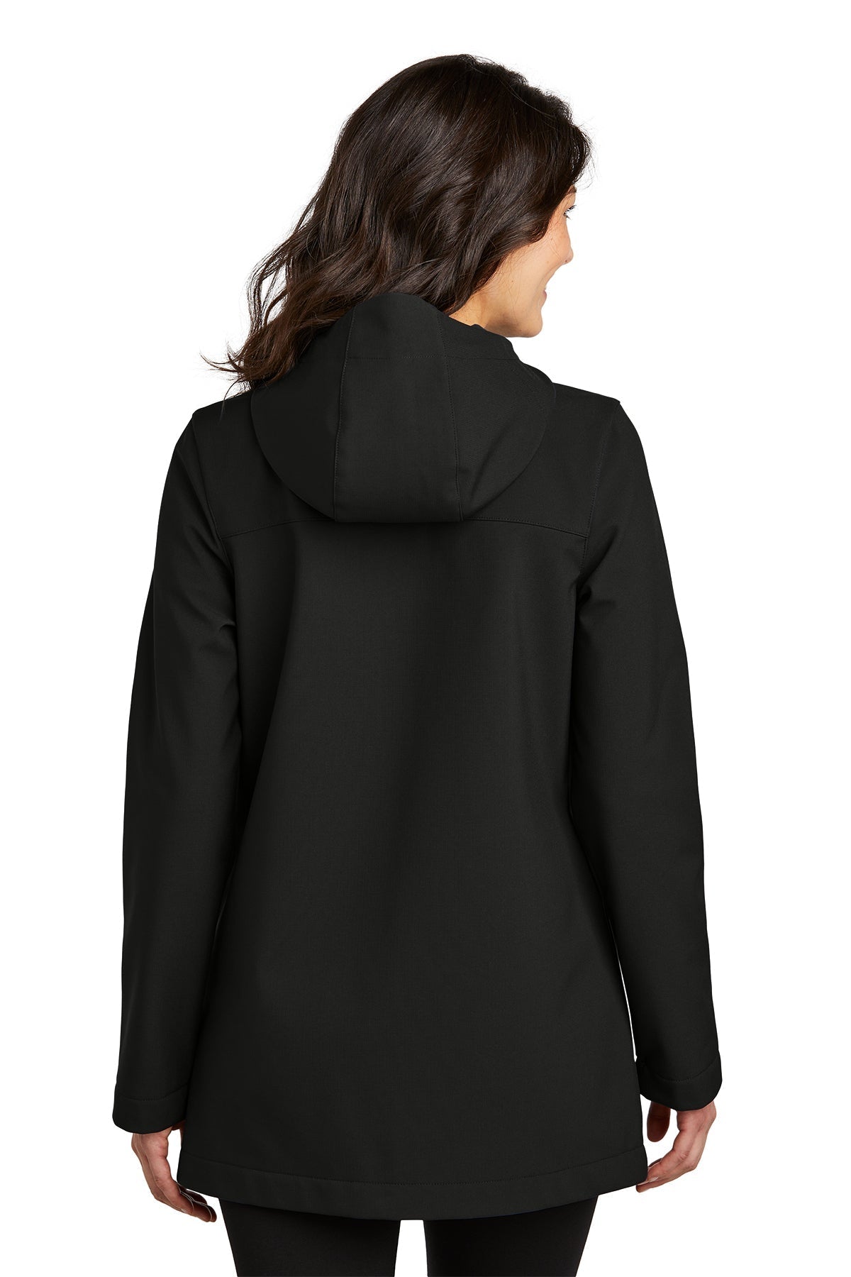 Port Authority Ladies Collective Outer Soft Shell Custom Parkas, Deep Black [MDCalc]