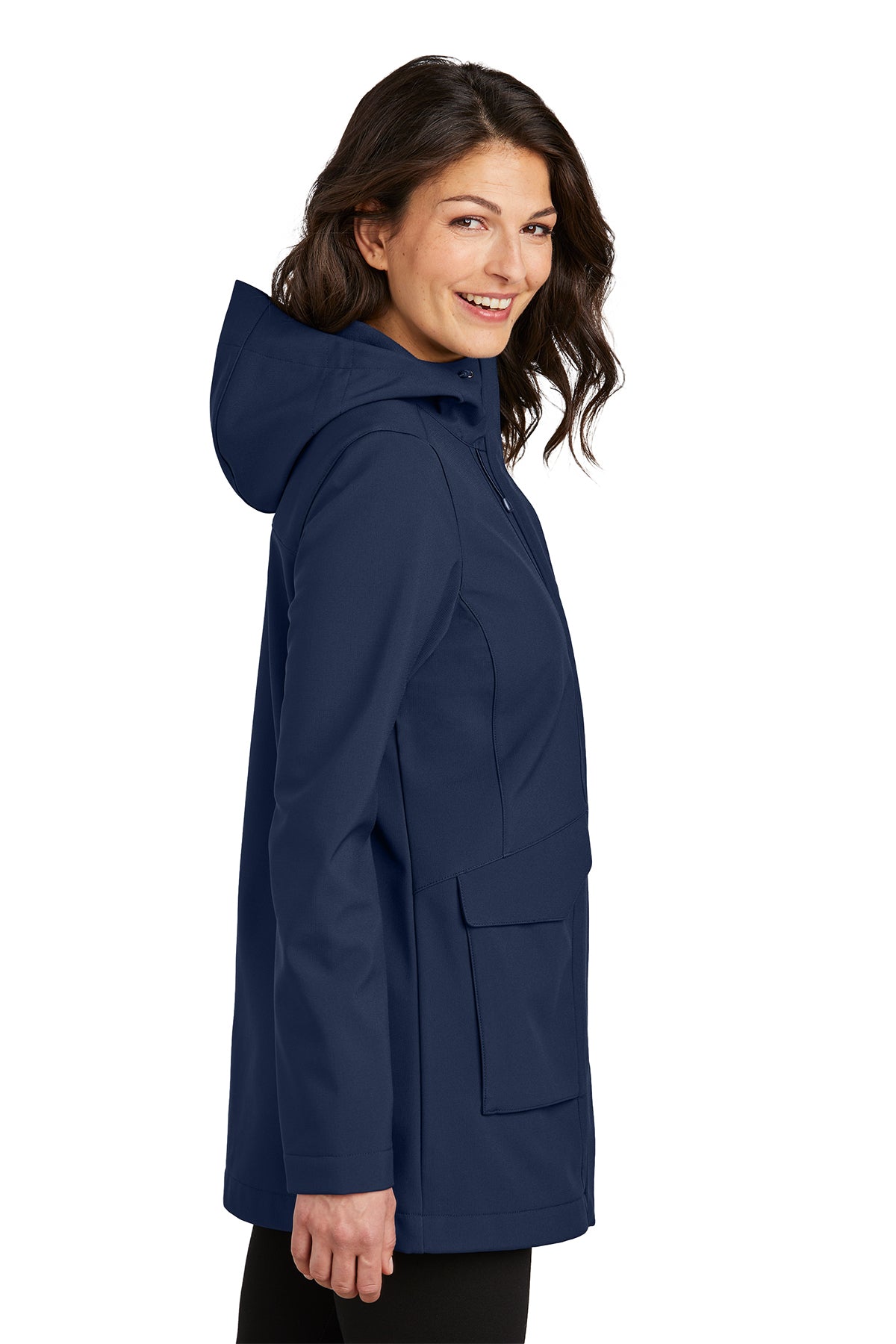 Port Authority Ladies Collective Outer Soft Shell Custom Parkas, River Blue Navy