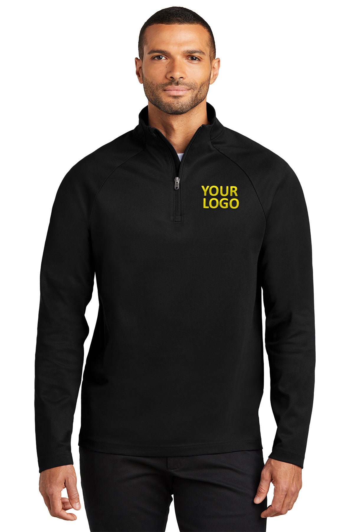 Port Authority C-Free Cypress Custom 1/4-Zips, Deep Black [Oregon Founders Club]