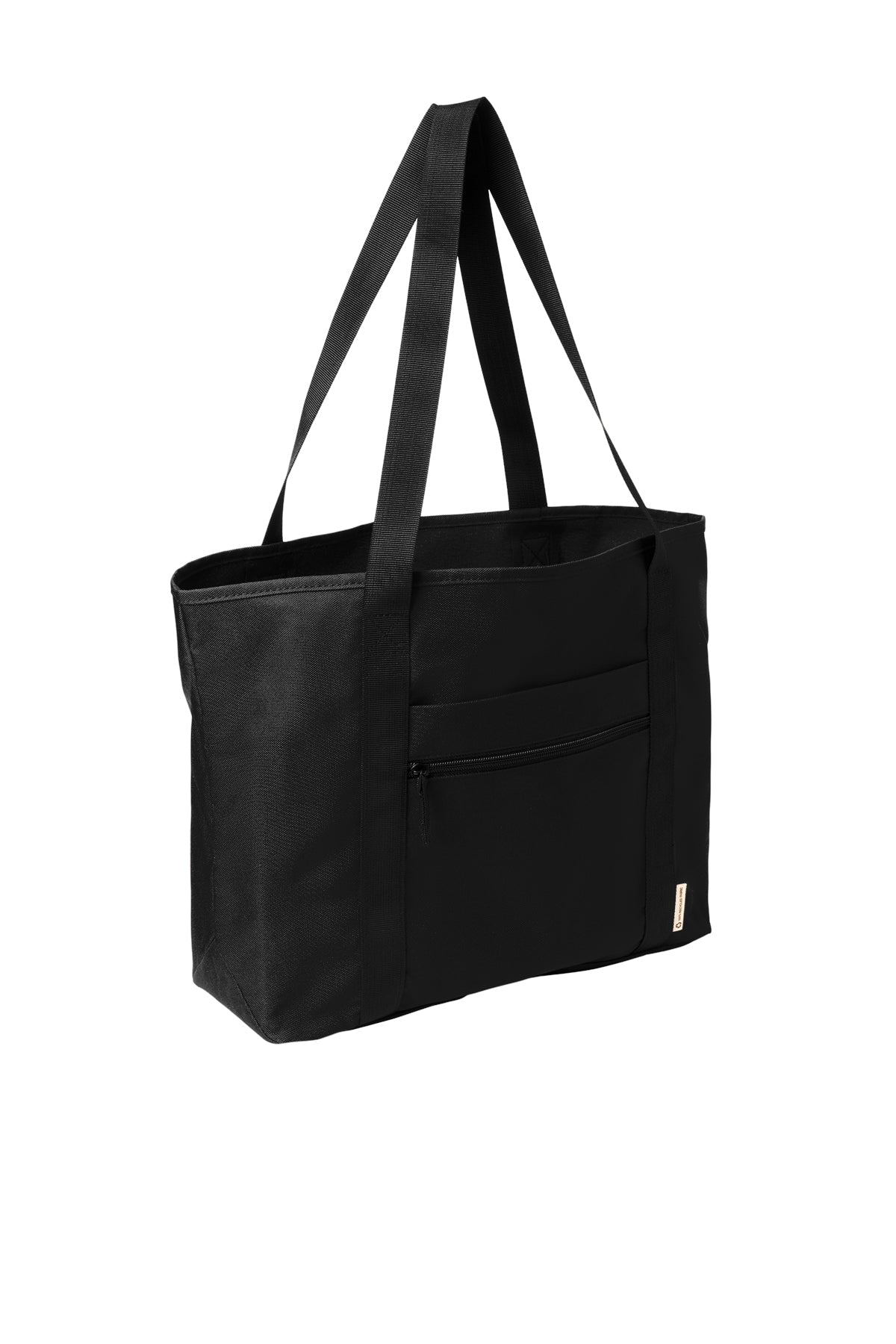 Port Authority C-Free Recycled Customized Tote, Deep Black [Stratolaunch]