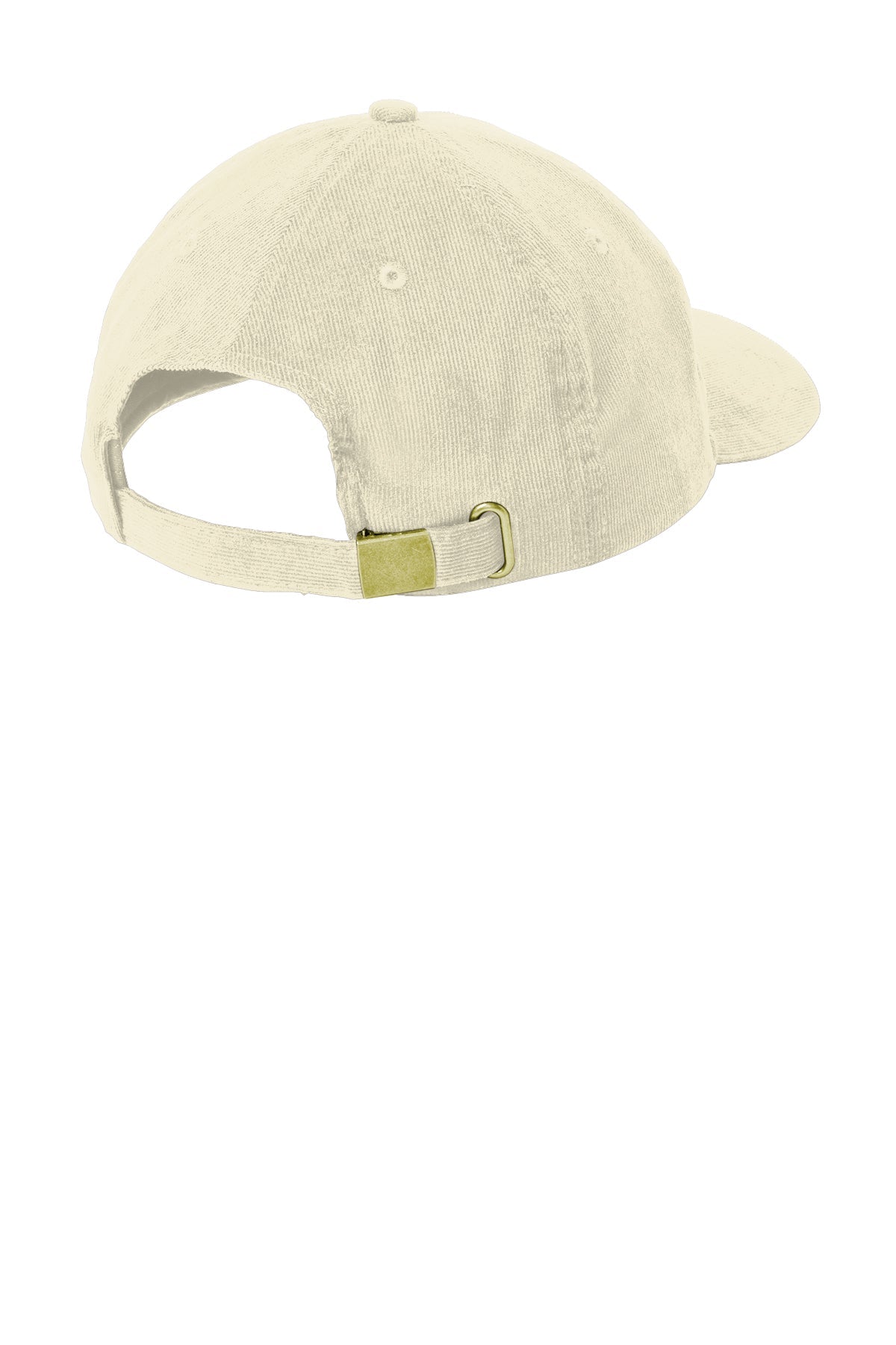 Port Authority Light Corduroy Customized Dad Caps, Stone