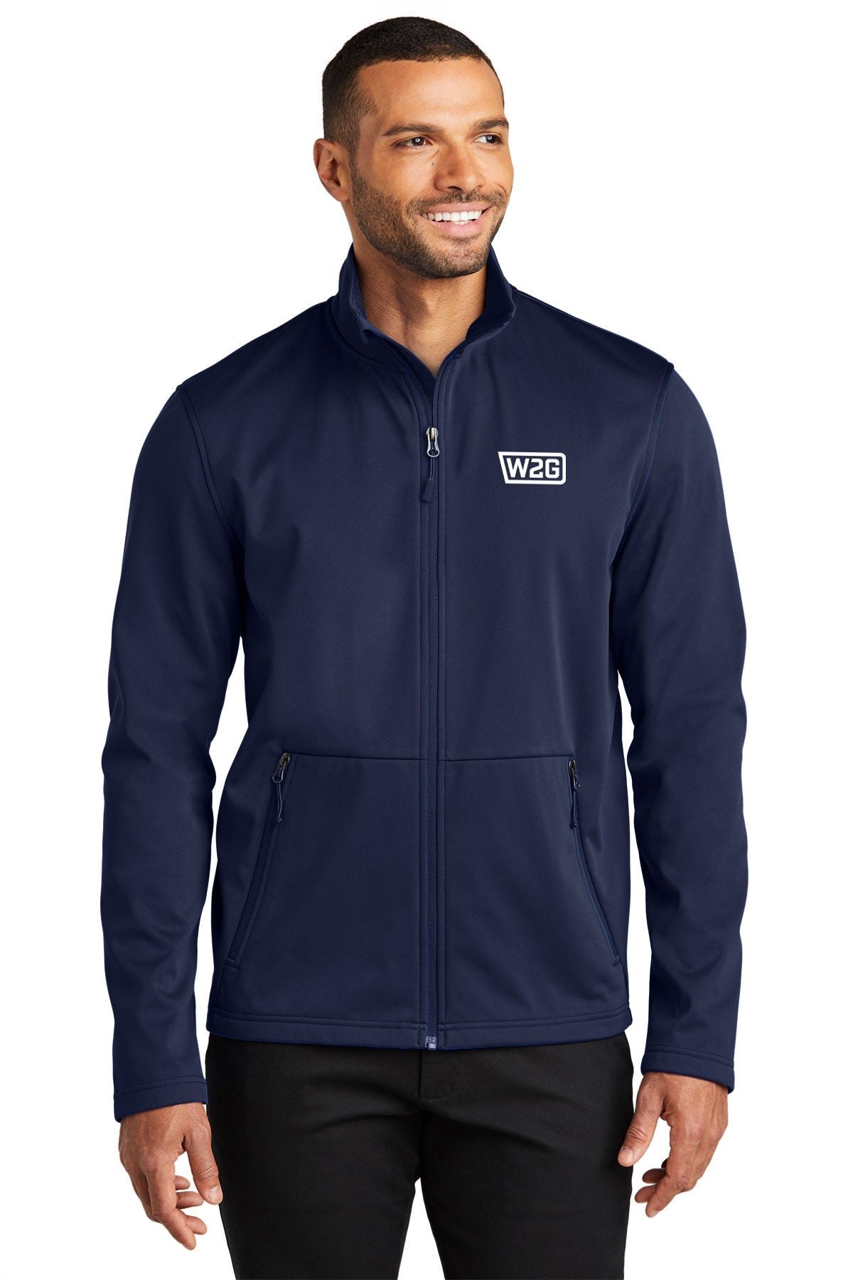 Port Authority Flexshell Jacket, True Navy [Ware2Go]